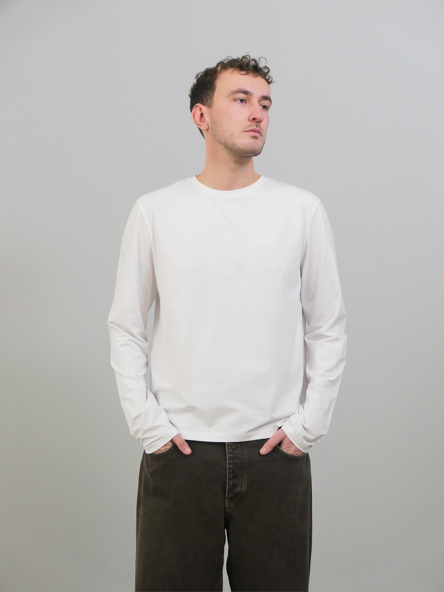 LS T-shirt - Optic White