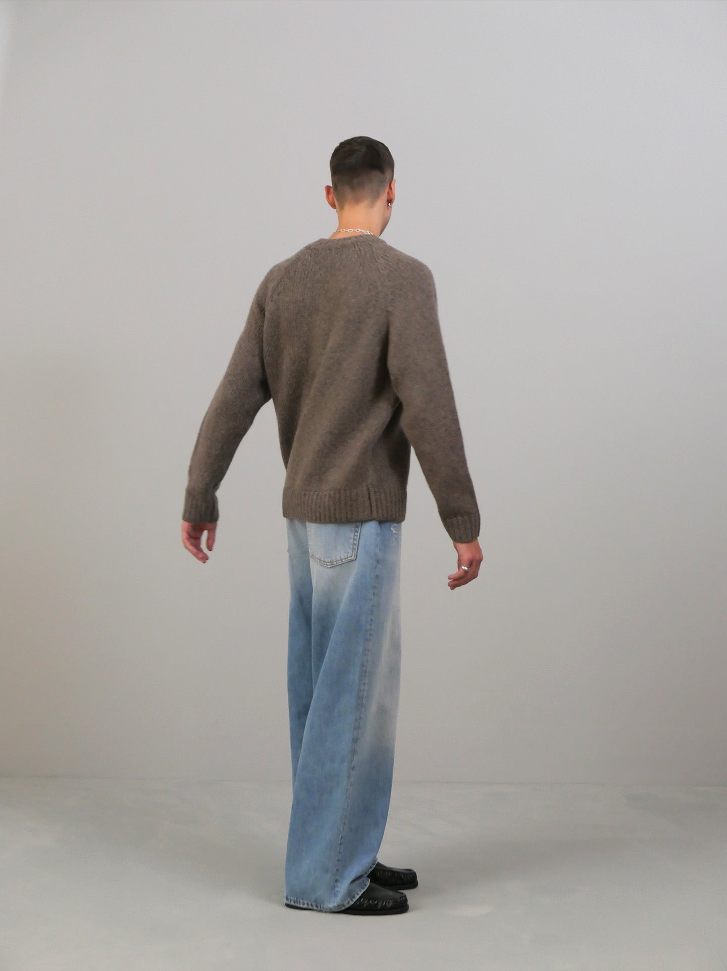 Baggy Fit Jeans - Light Blue