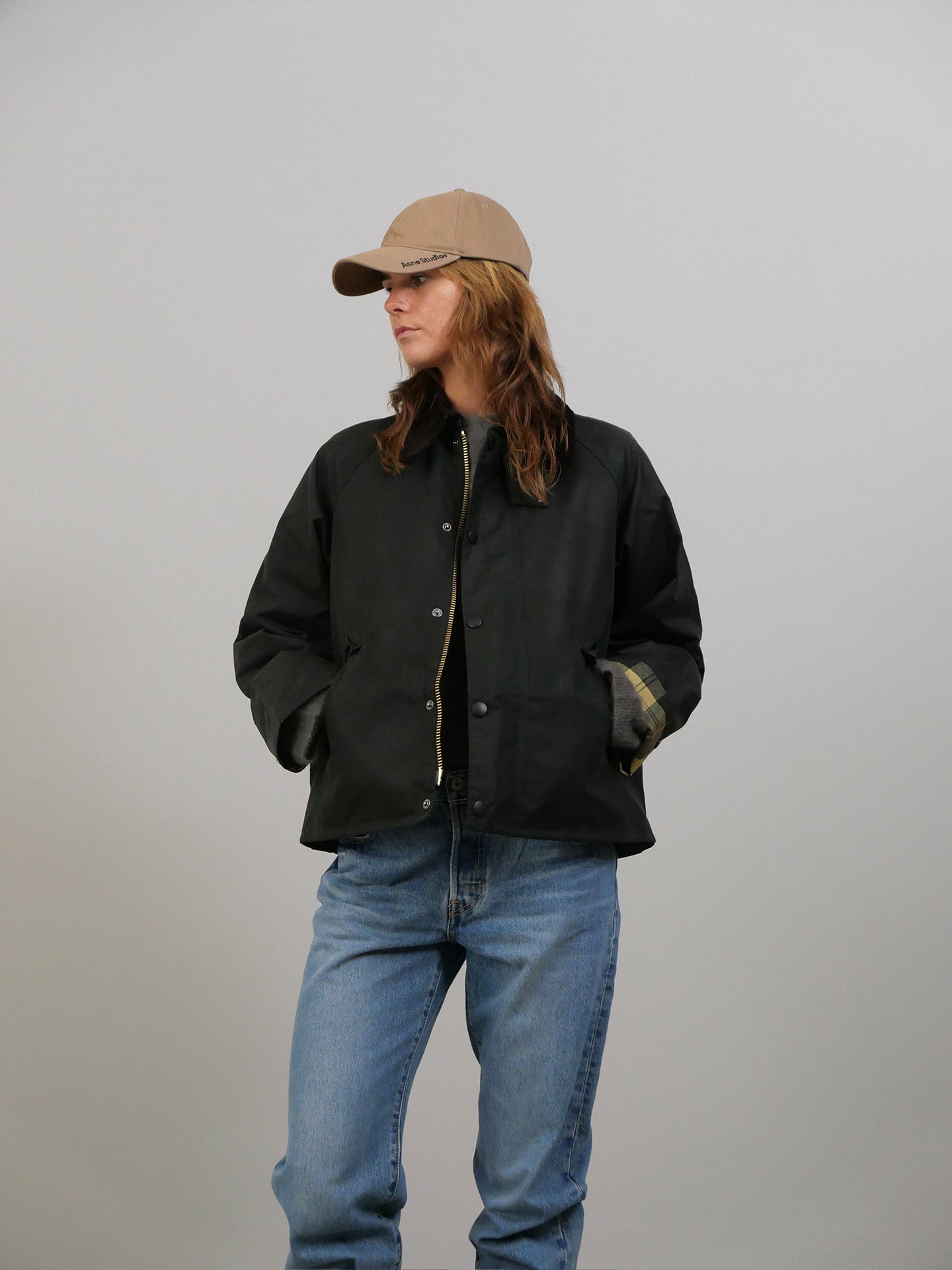 Modified Transport Wax Jacket - Sage