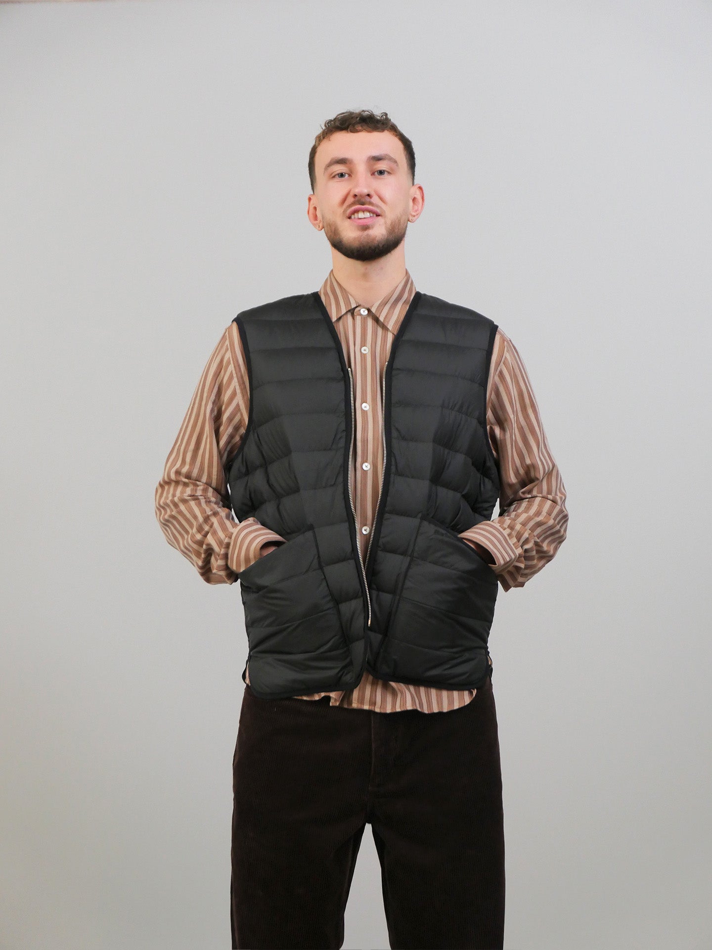 Reversible Down Filled Liner - Black