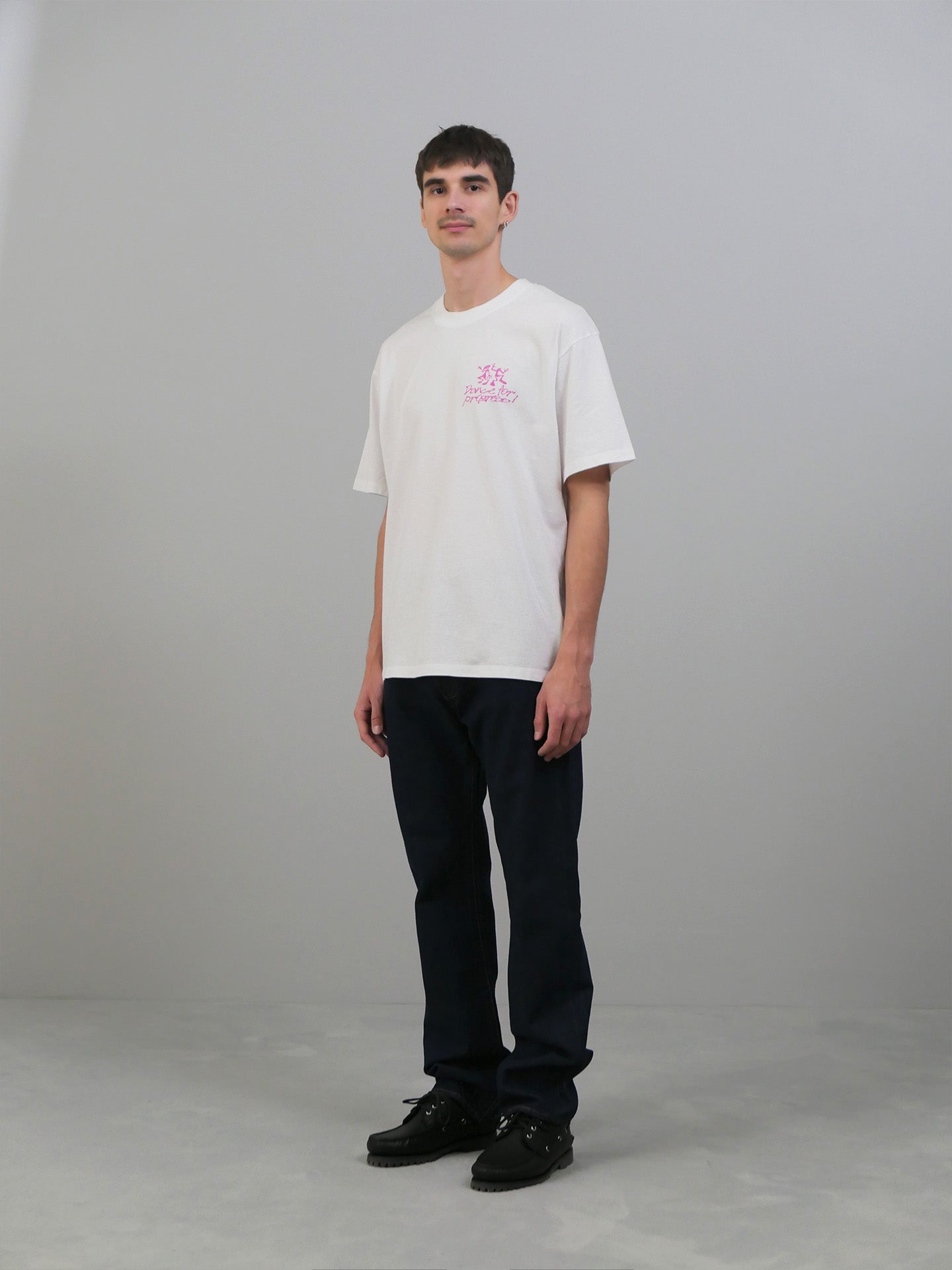 Tokyo Dance Union T-shirt - White/Pink