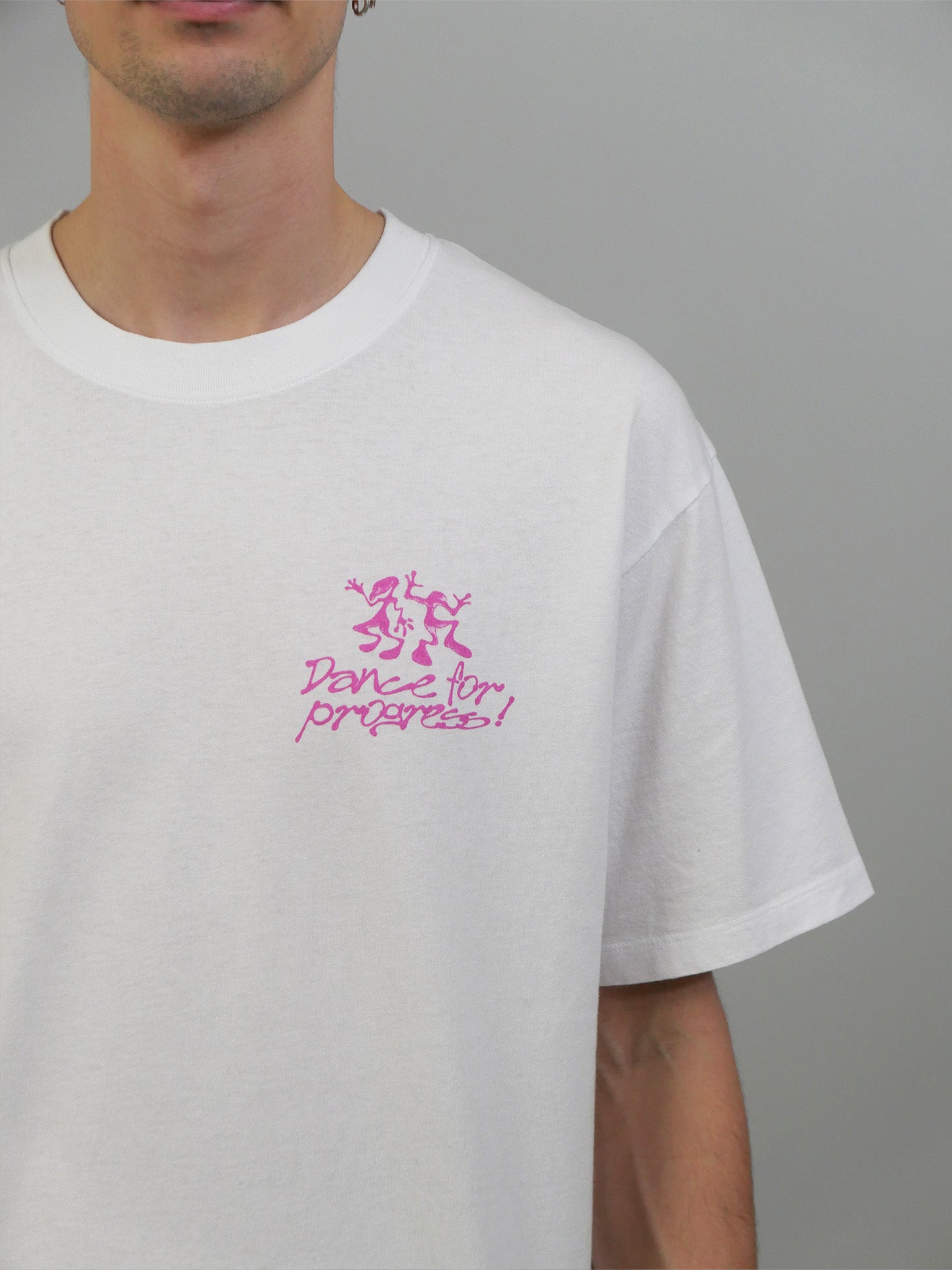 Tokyo Dance Union T-shirt - White/Pink