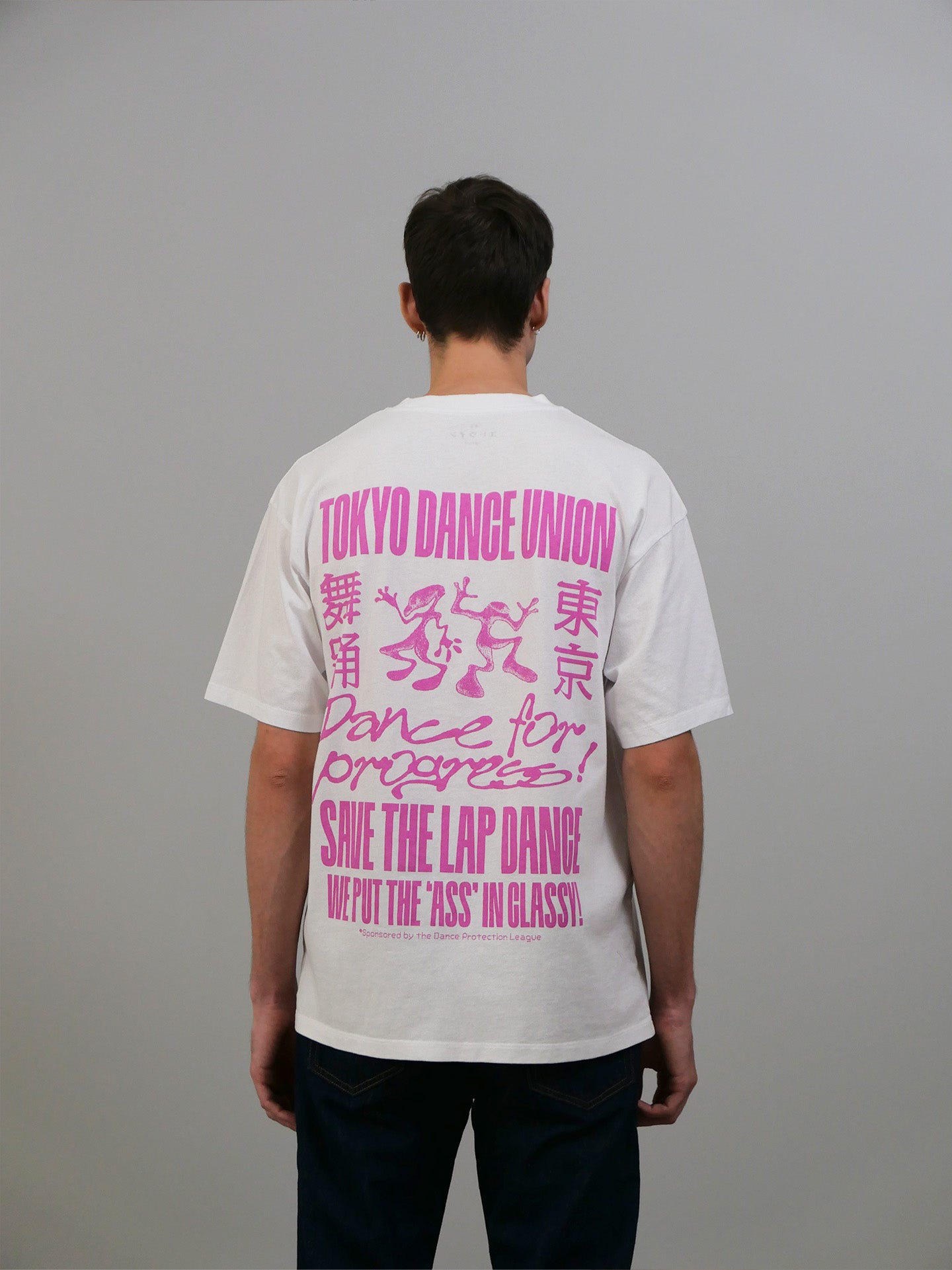 Tokyo Dance Union T-shirt - White/Pink
