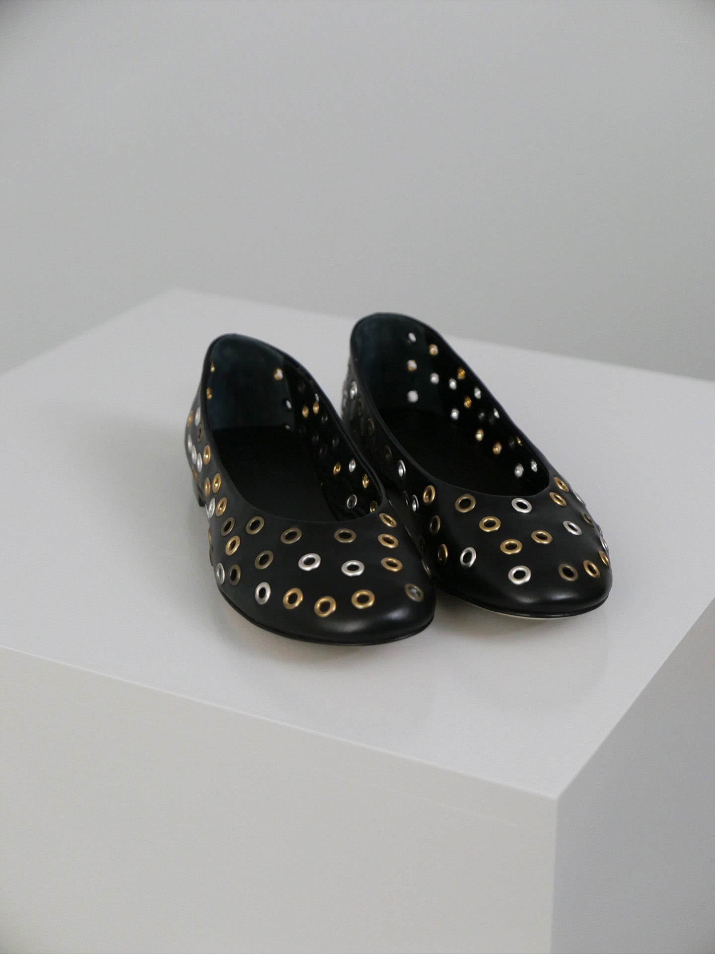 Bailarina Eyelets - Black