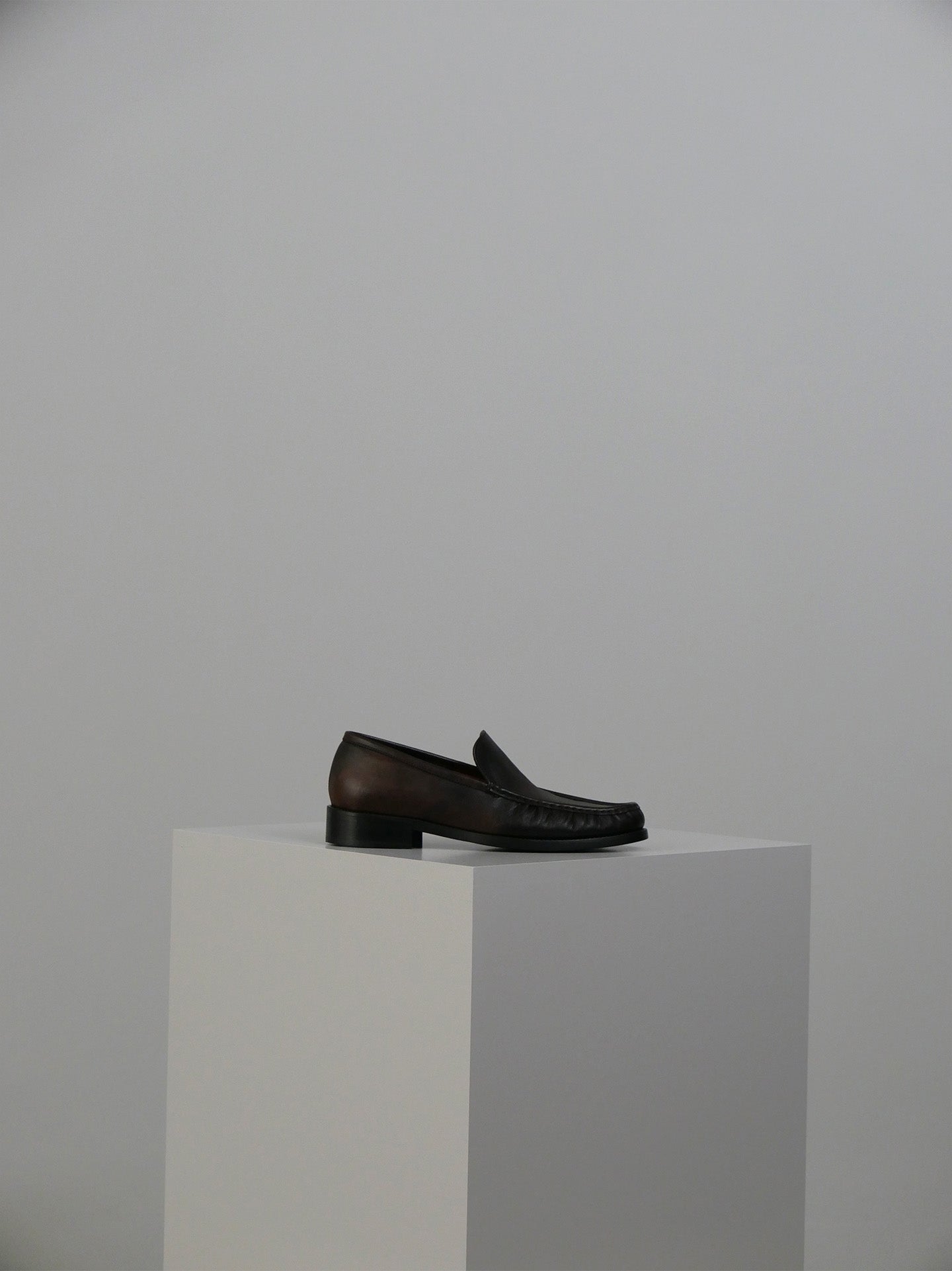 Leather Loafers - Brown