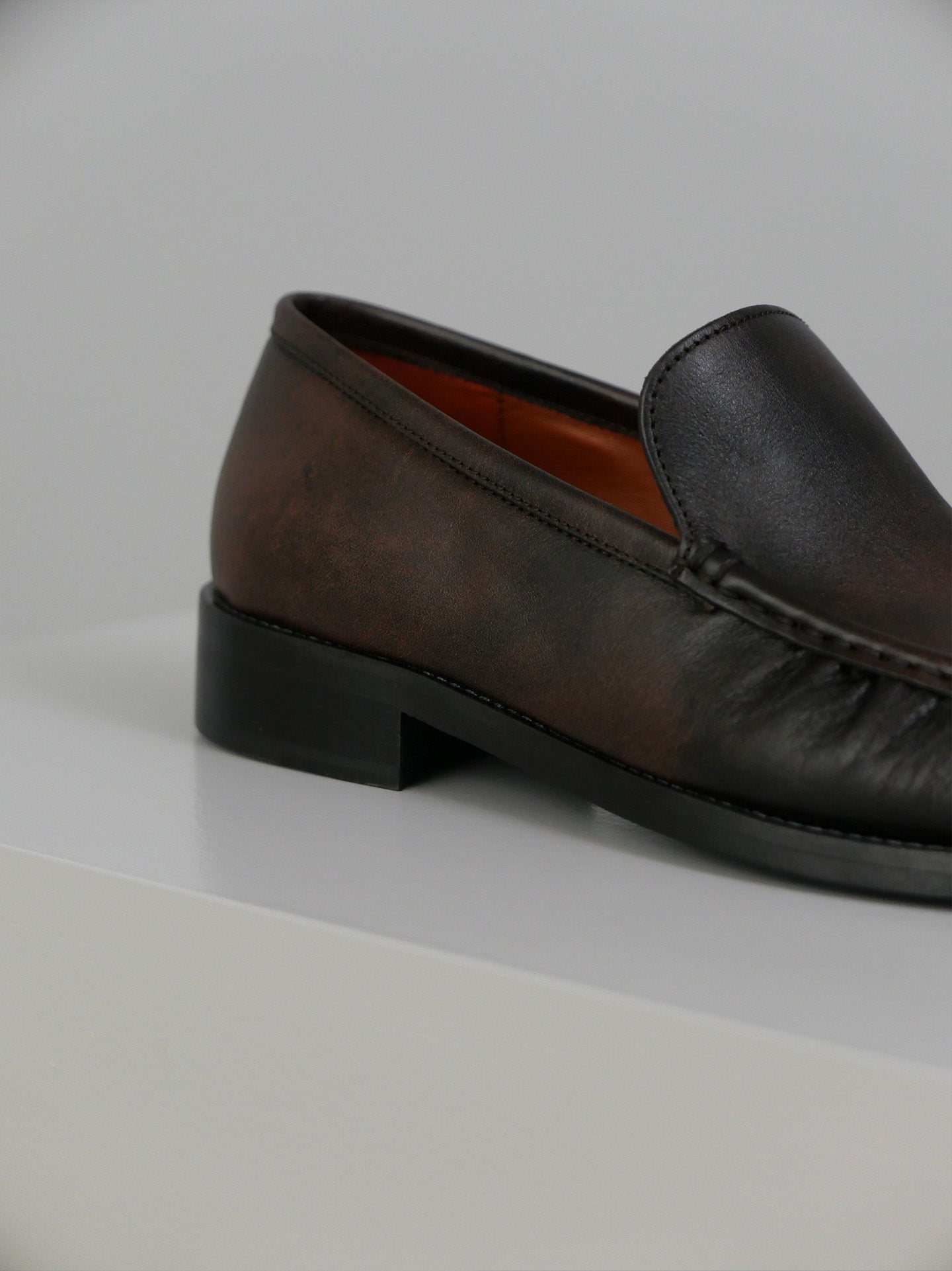 Leather Loafers - Brown