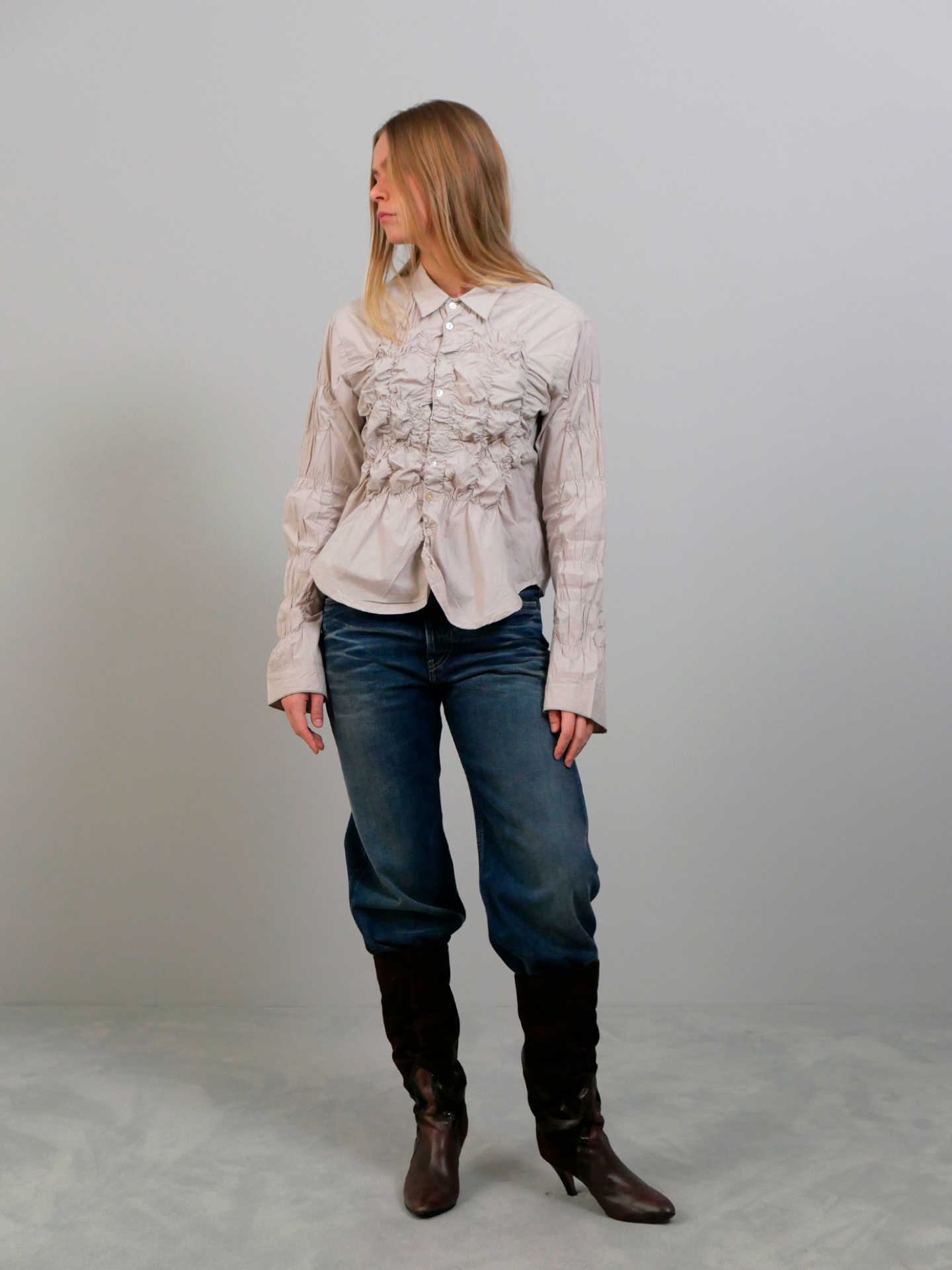 Lupa Shirt - Grey – Who Dresses Who