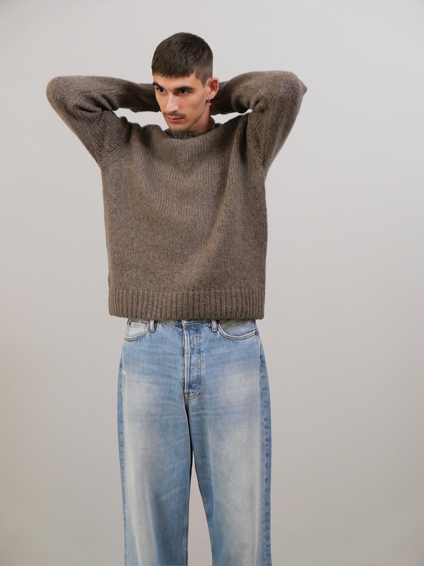 Birger Wool Raglan - Walnut