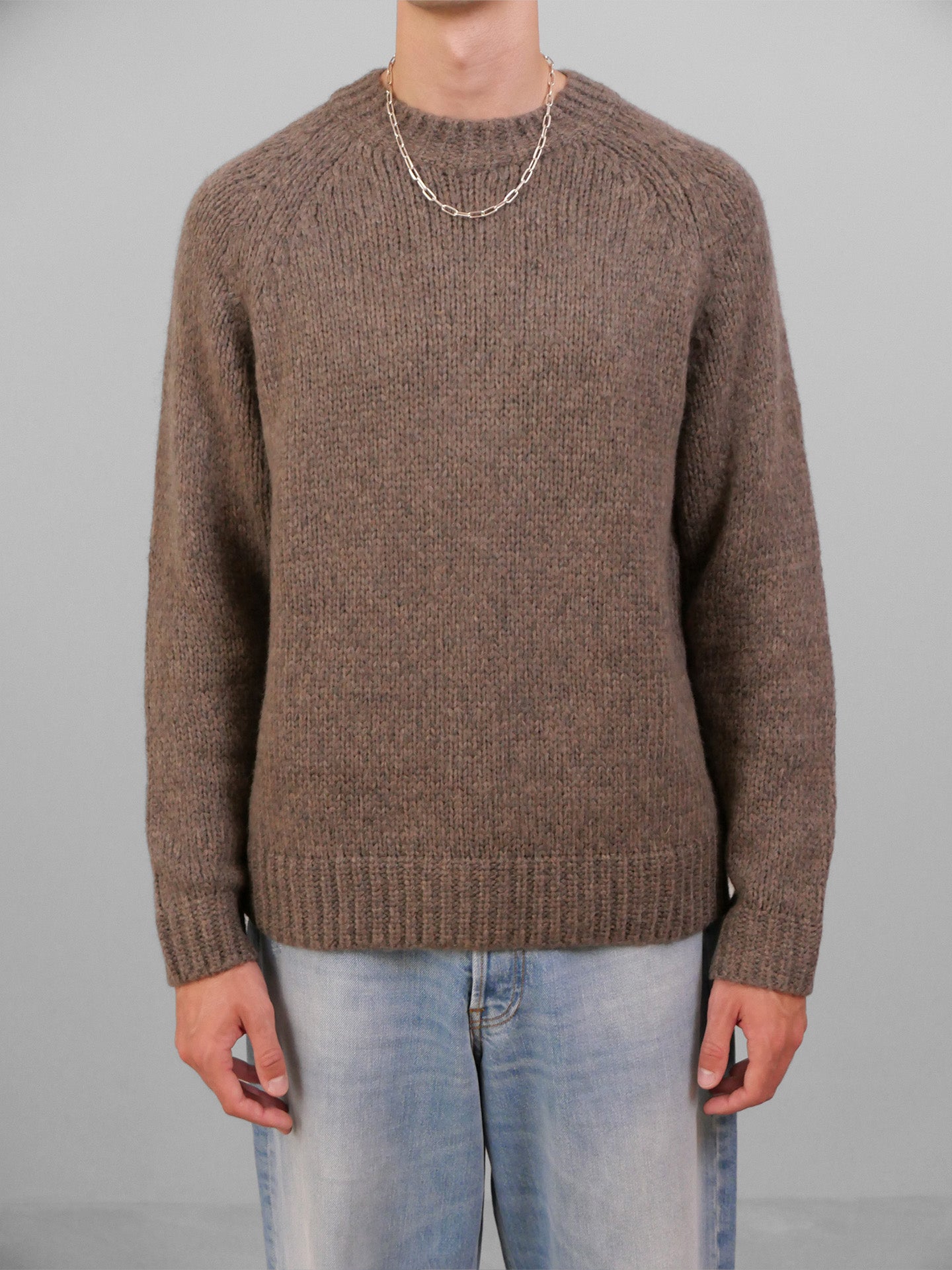 Birger Wool Raglan - Walnut