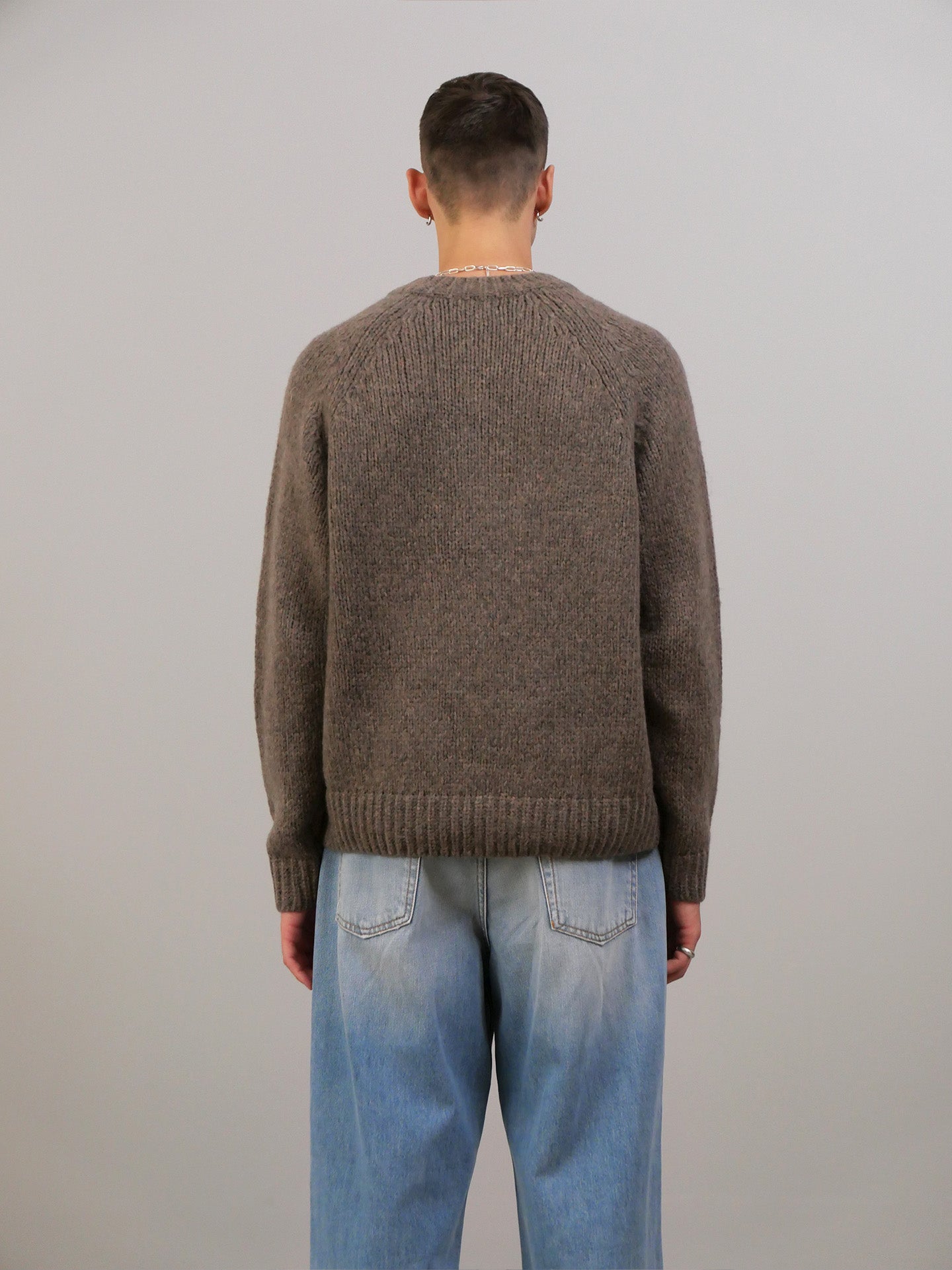 Birger Wool Raglan - Walnut