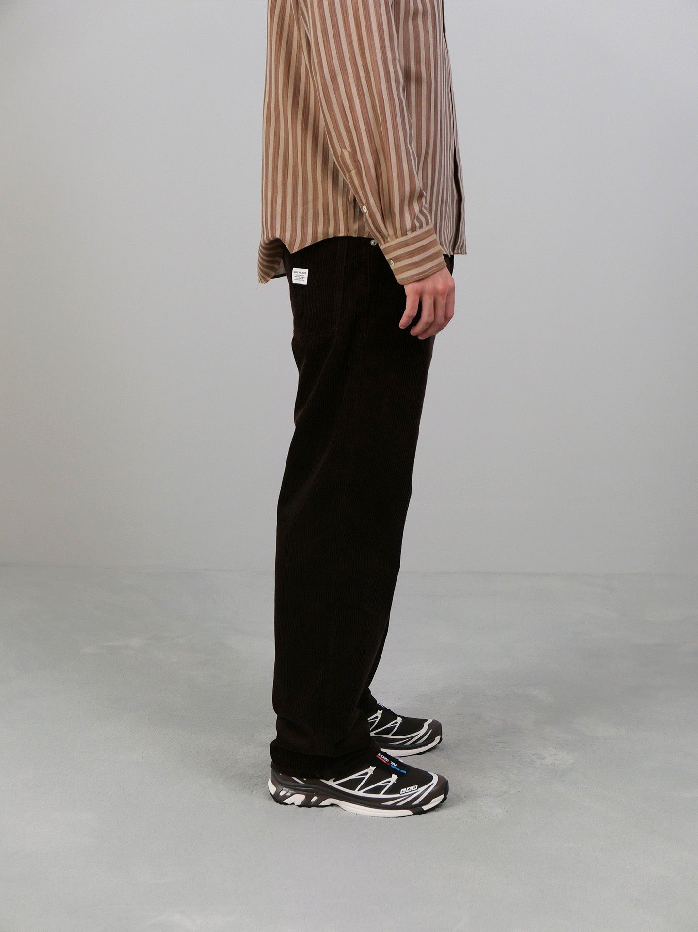 Mogens Relaxed 5 Pocket Wide Wale Corduroy - Espresso