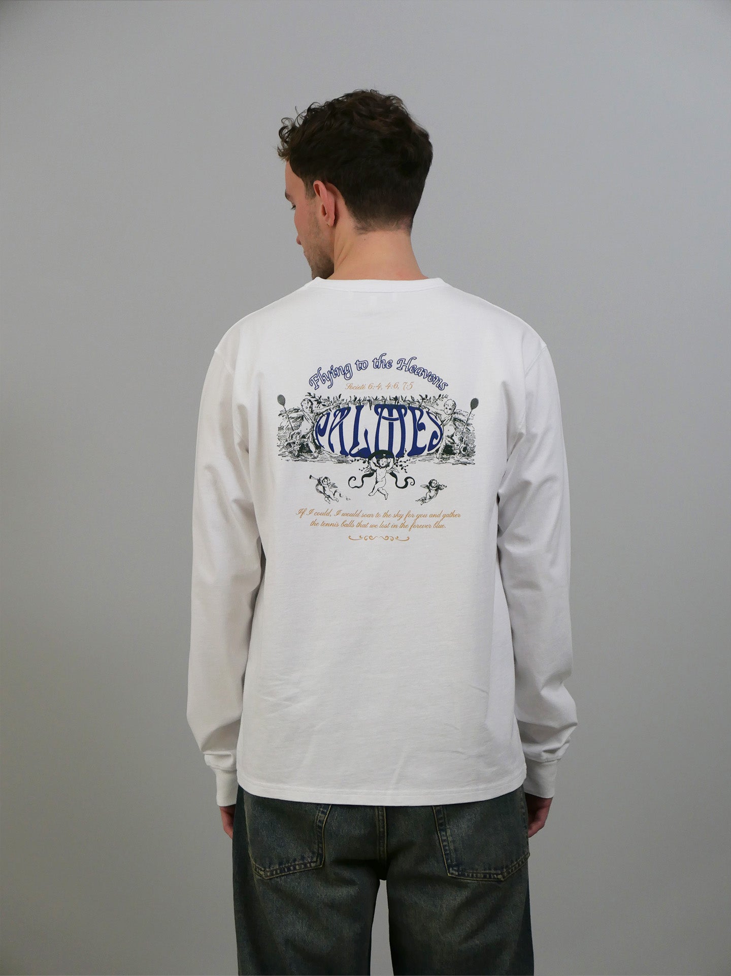Angels LS T-shirt - White