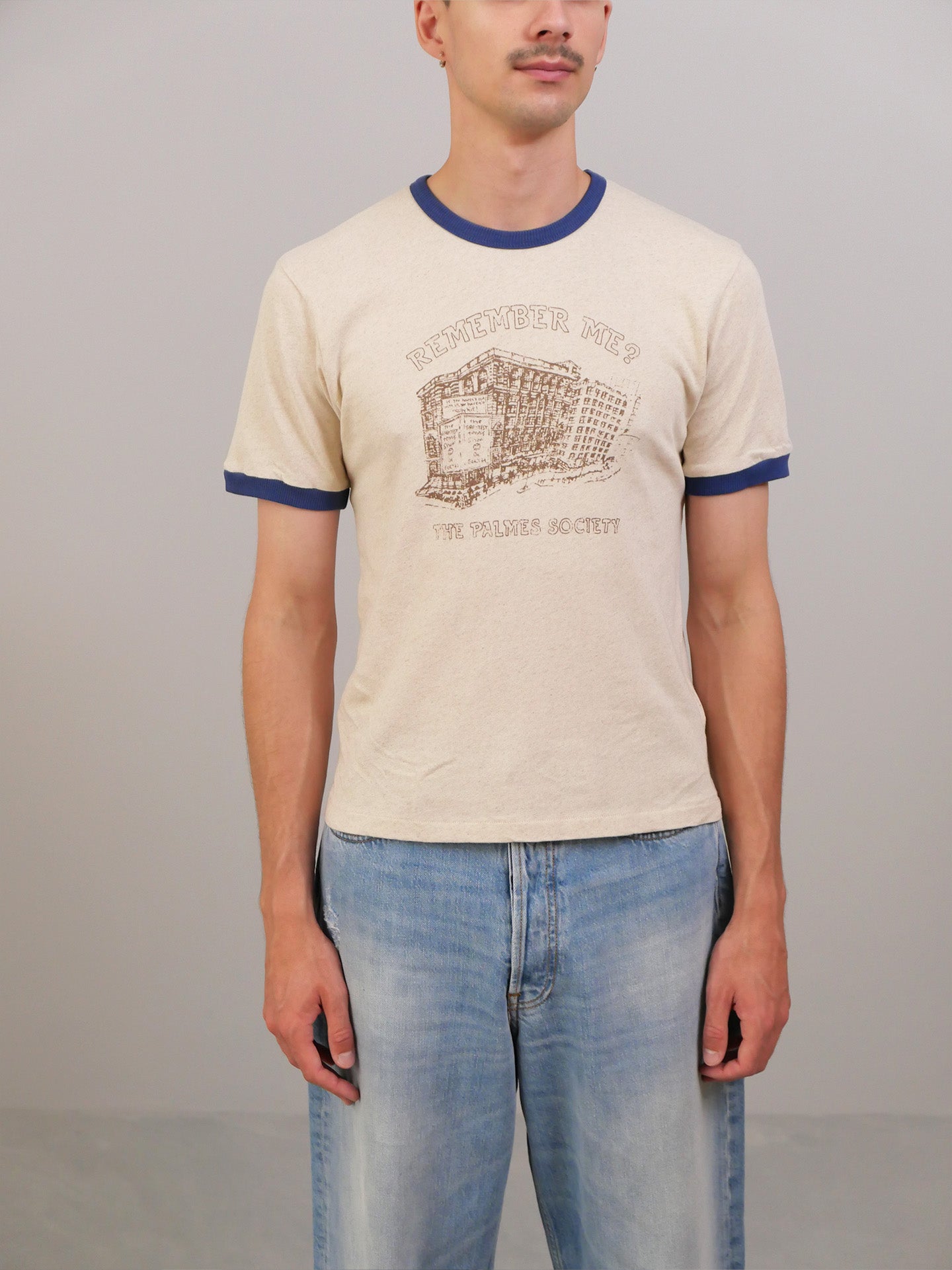 Remember Ringer T-shirt - Broken White