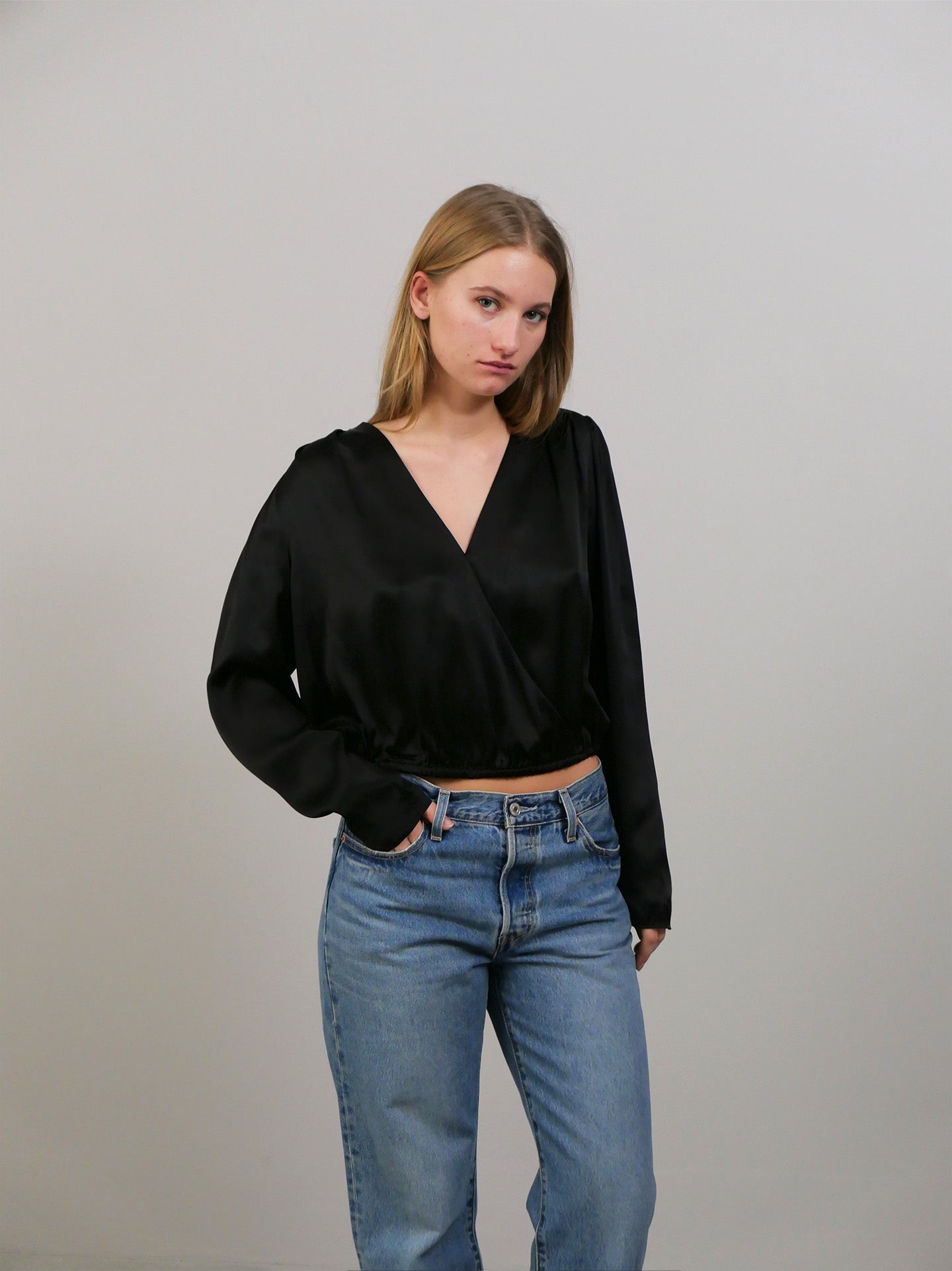 Catania V Blouse - Black