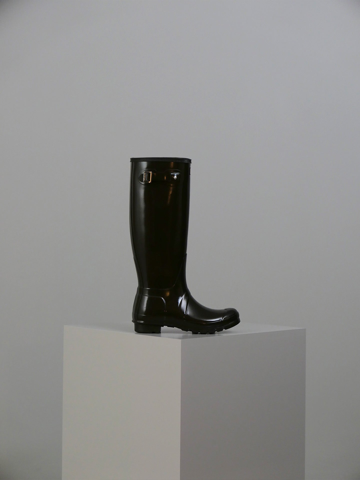 Original Tall Gloss Boot - Chocolate Brown
