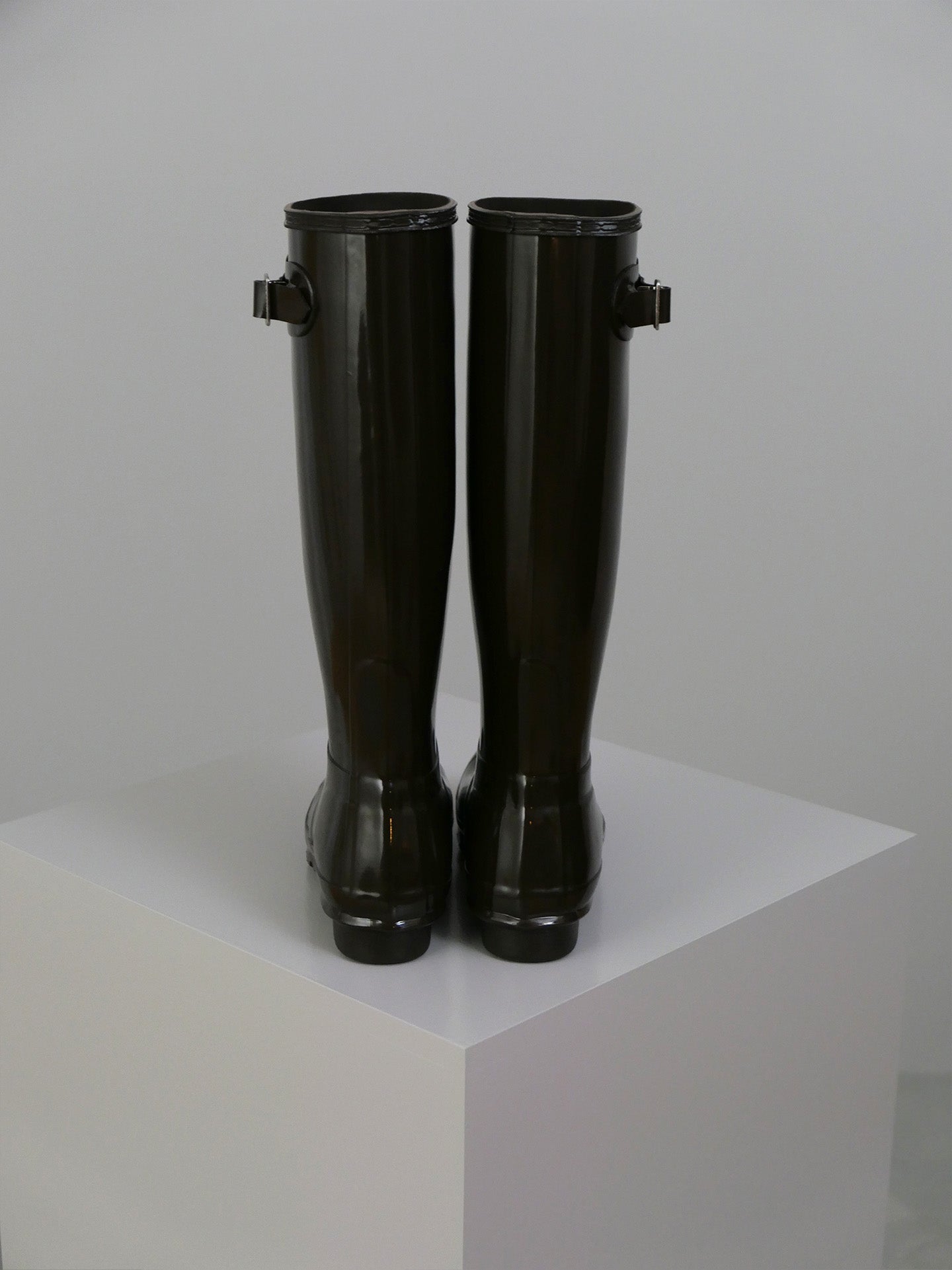 Original Tall Gloss Boot - Chocolate Brown
