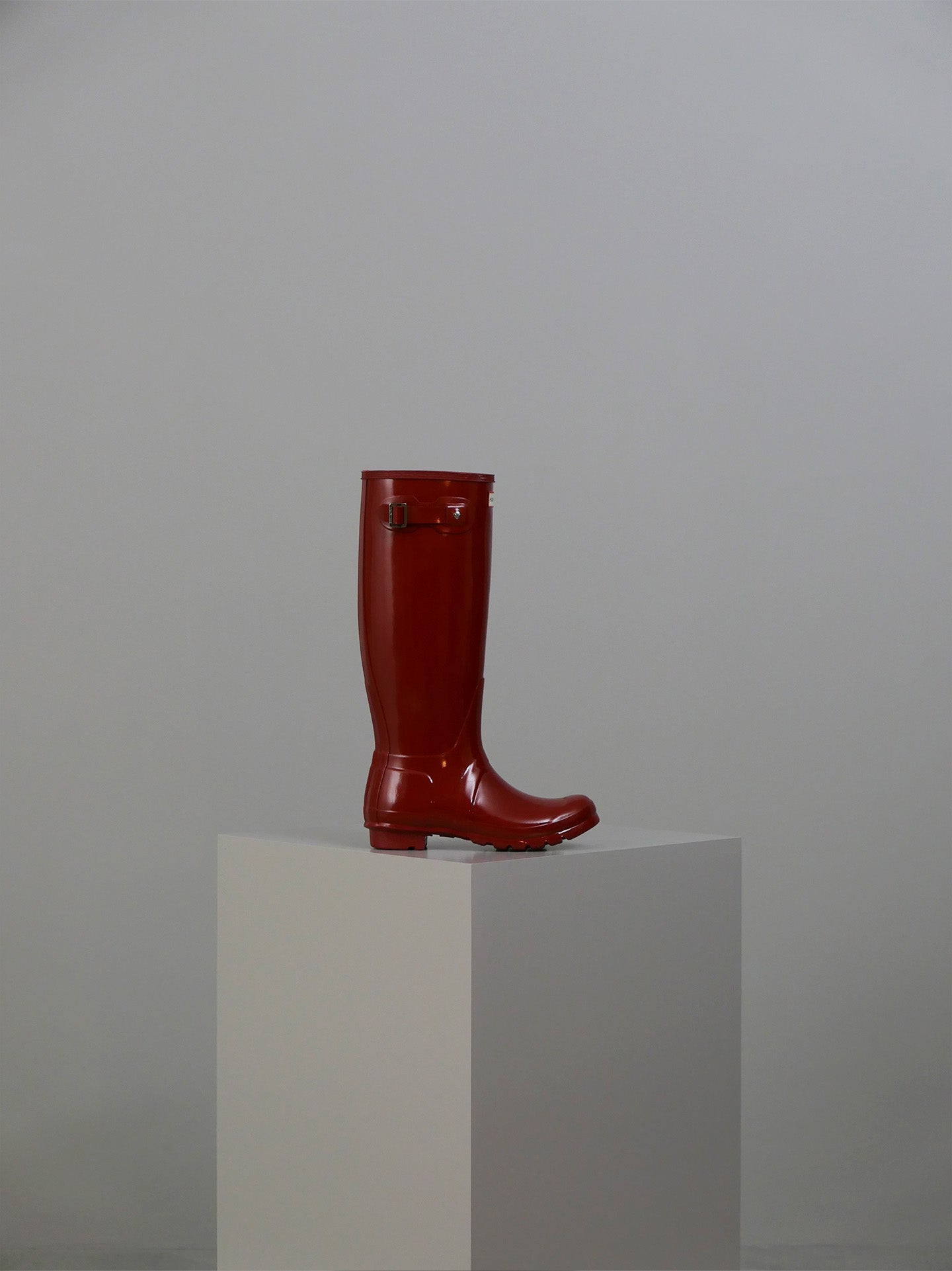 Original Tall Gloss Boot - MLR/Military Red