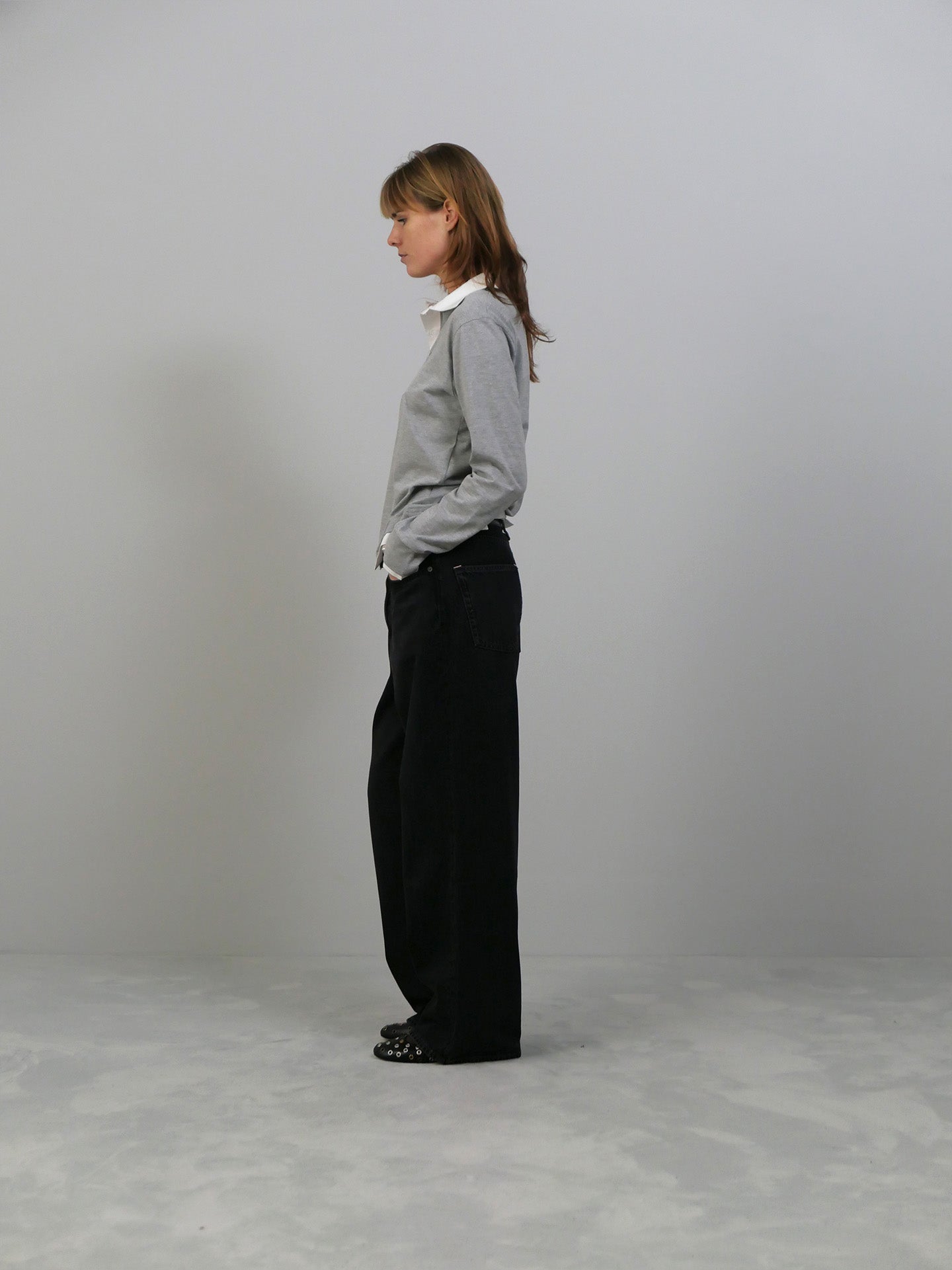 Baggy Fit Jeans - Black