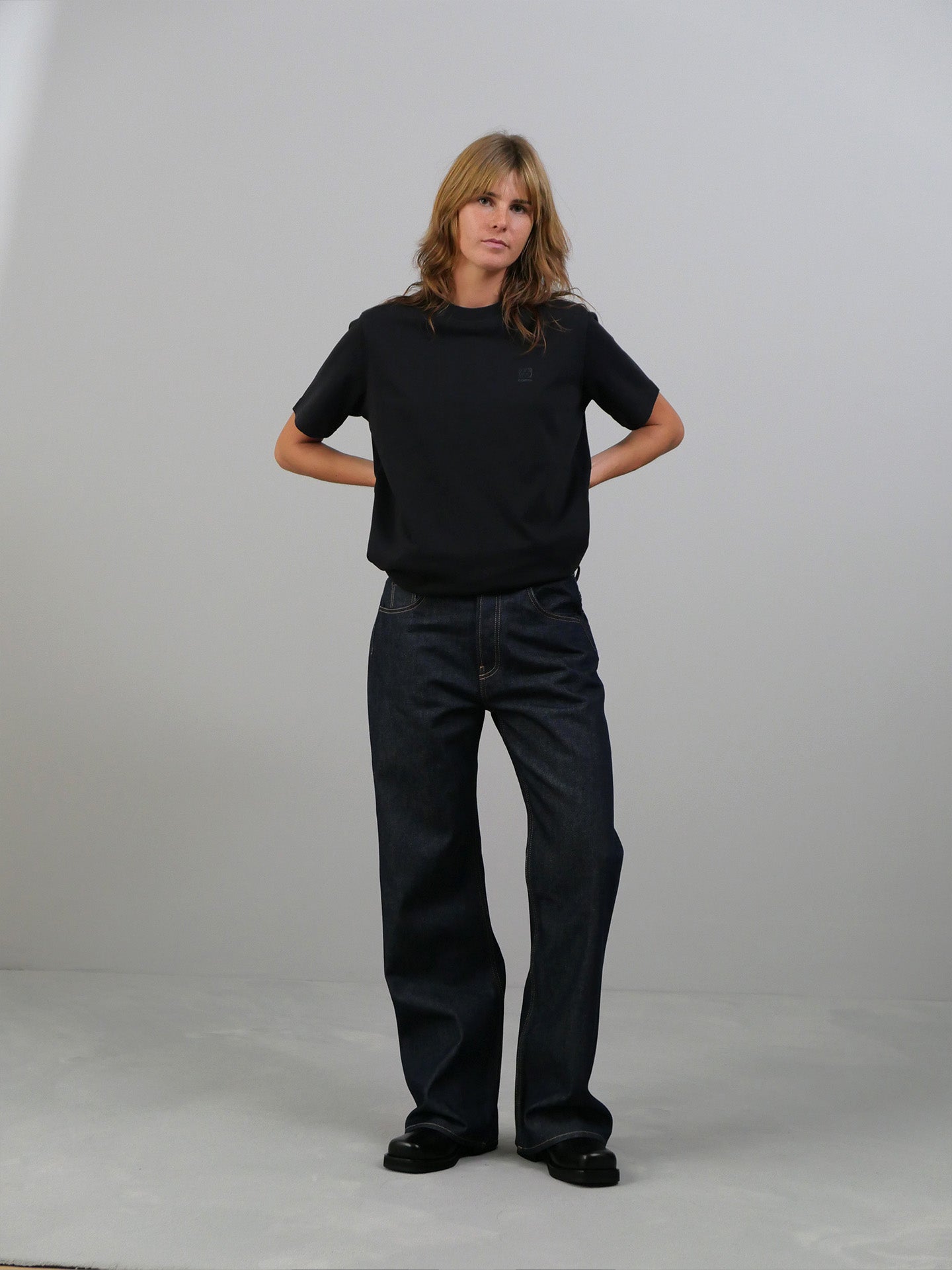 Baggy Fit Jeans - Indigo Blue