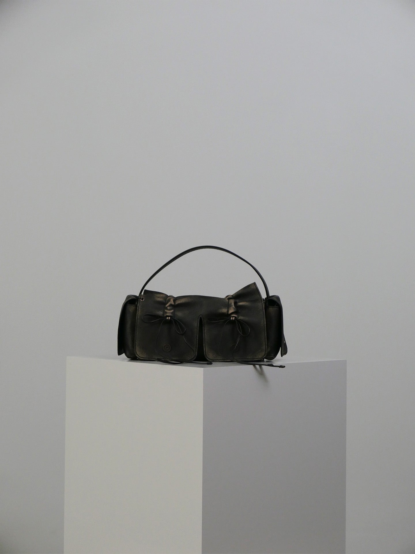 Multipocket Vintage Bag - Dark Brown