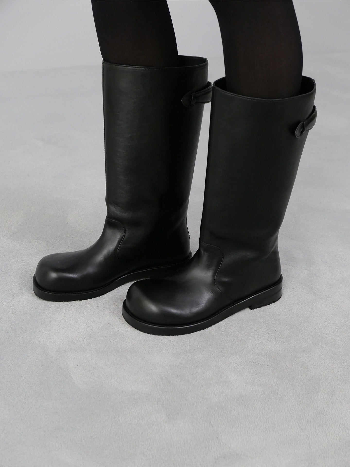 Leather Boots - Black