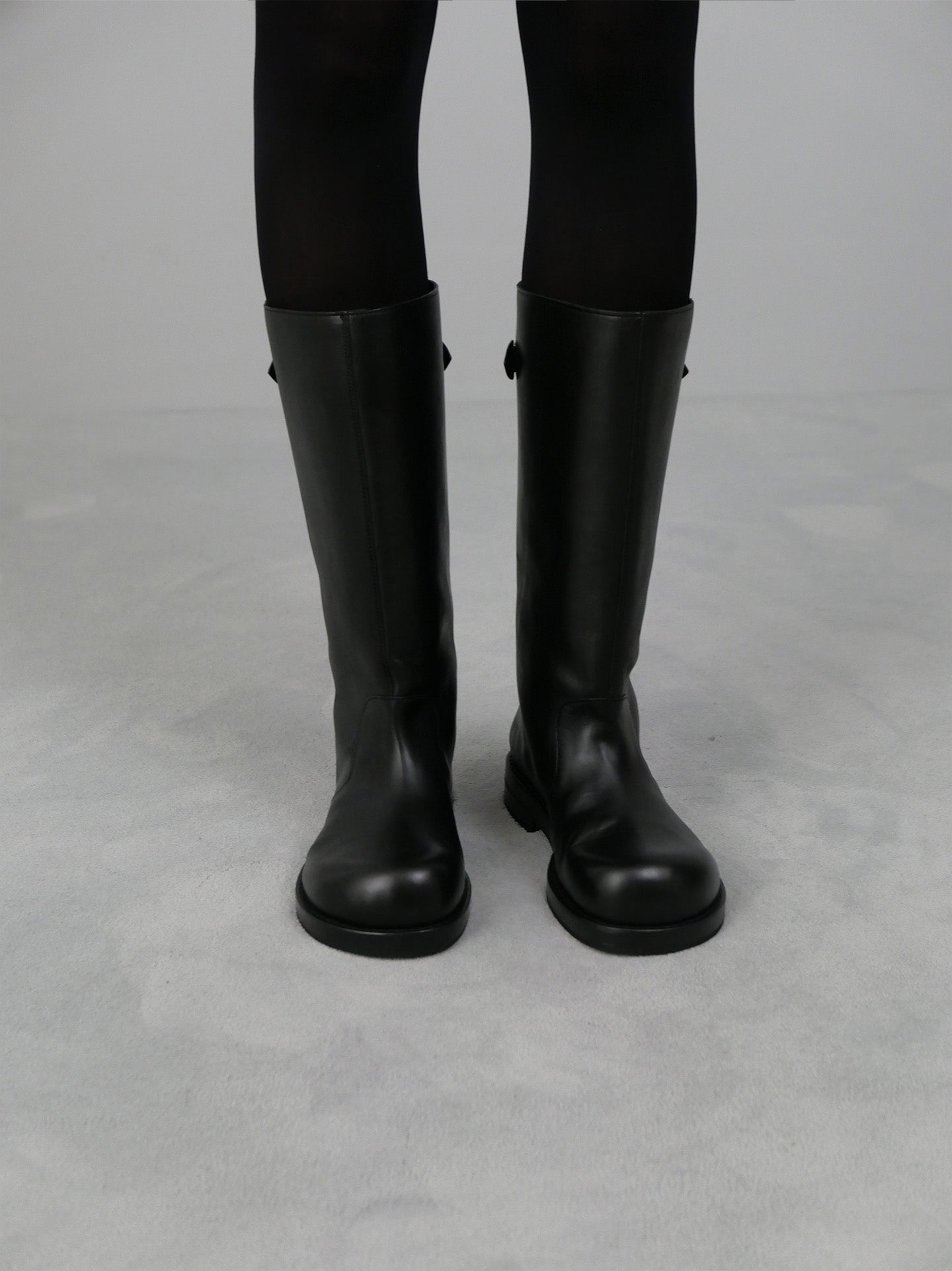 Leather Boots - Black