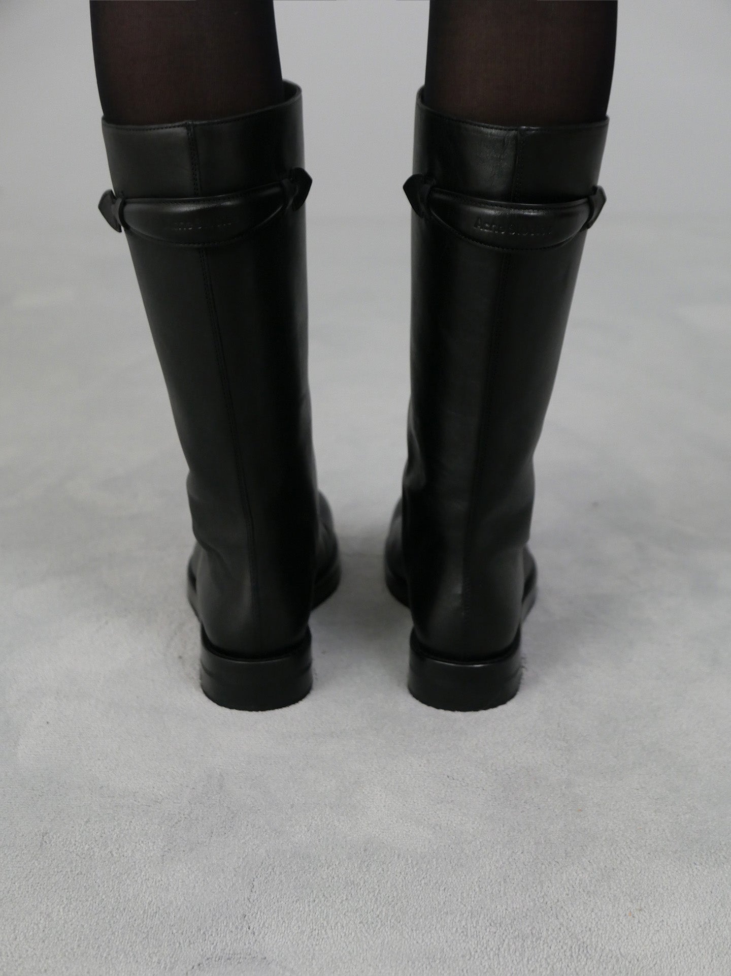 Leather Boots - Black