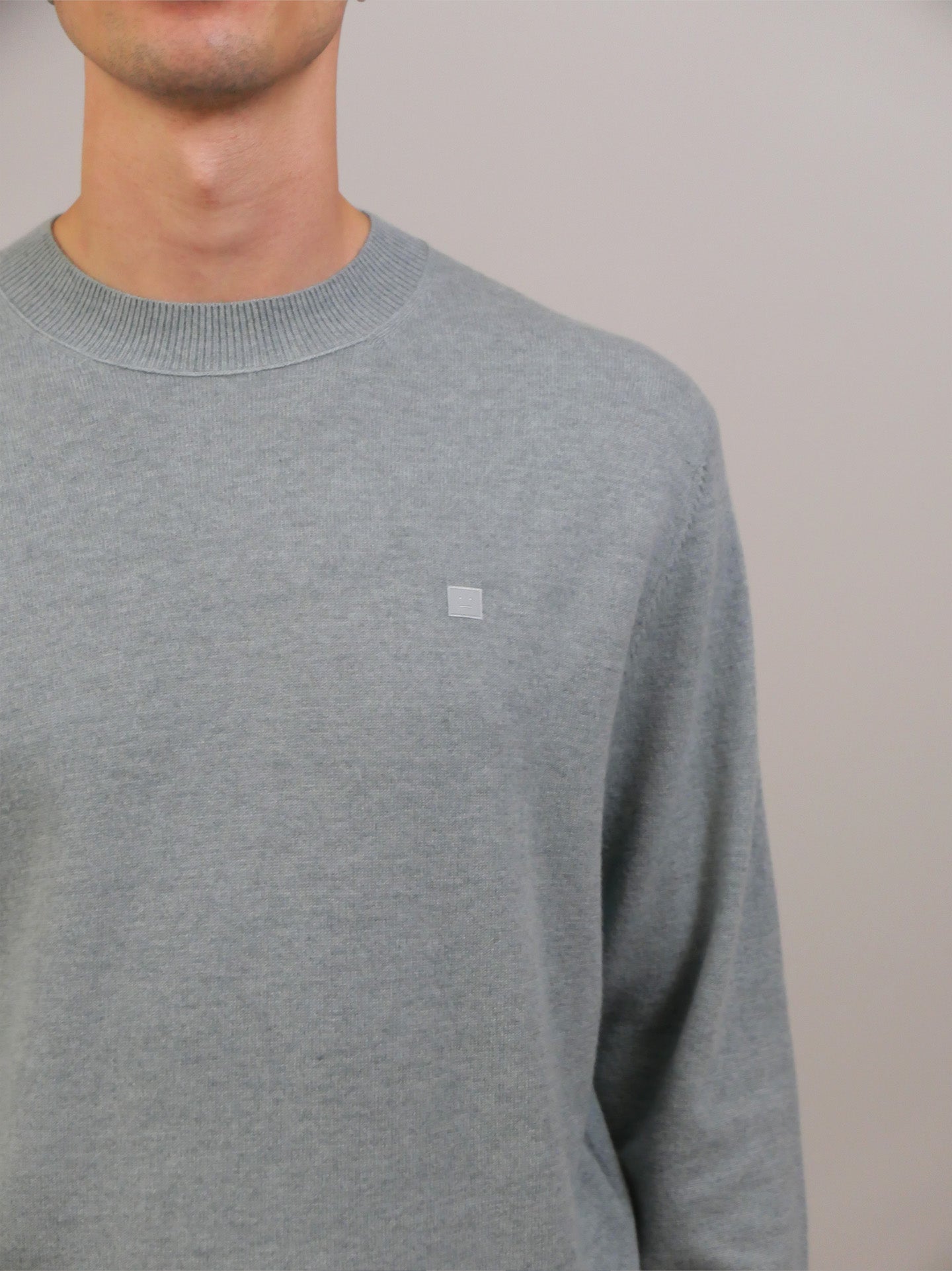 Crewneck Jumper - Dusty Blue