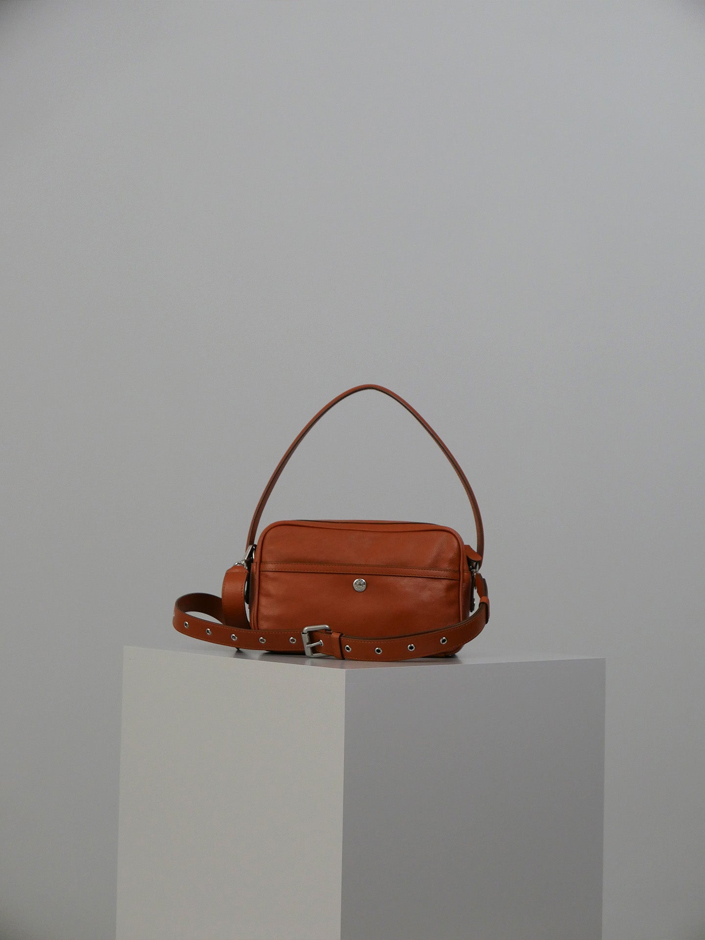 Camero Party Bag - Cognac Brown
