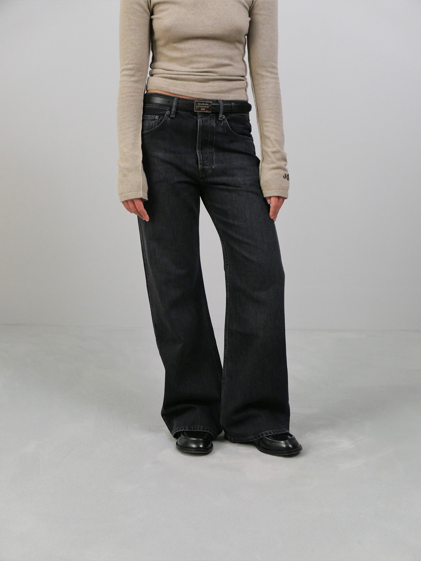 Regular Fit Jeans - Black