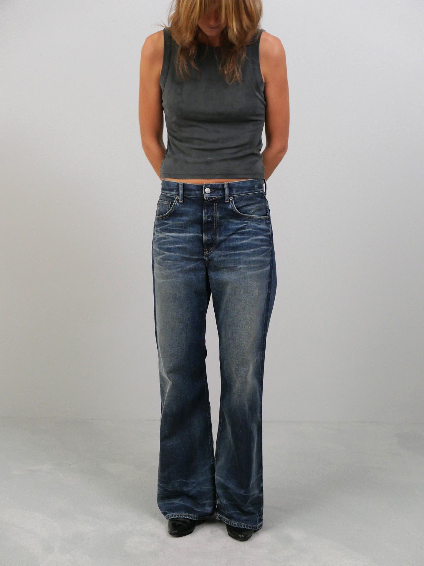 Regular Fit Jeans - Mid Blue