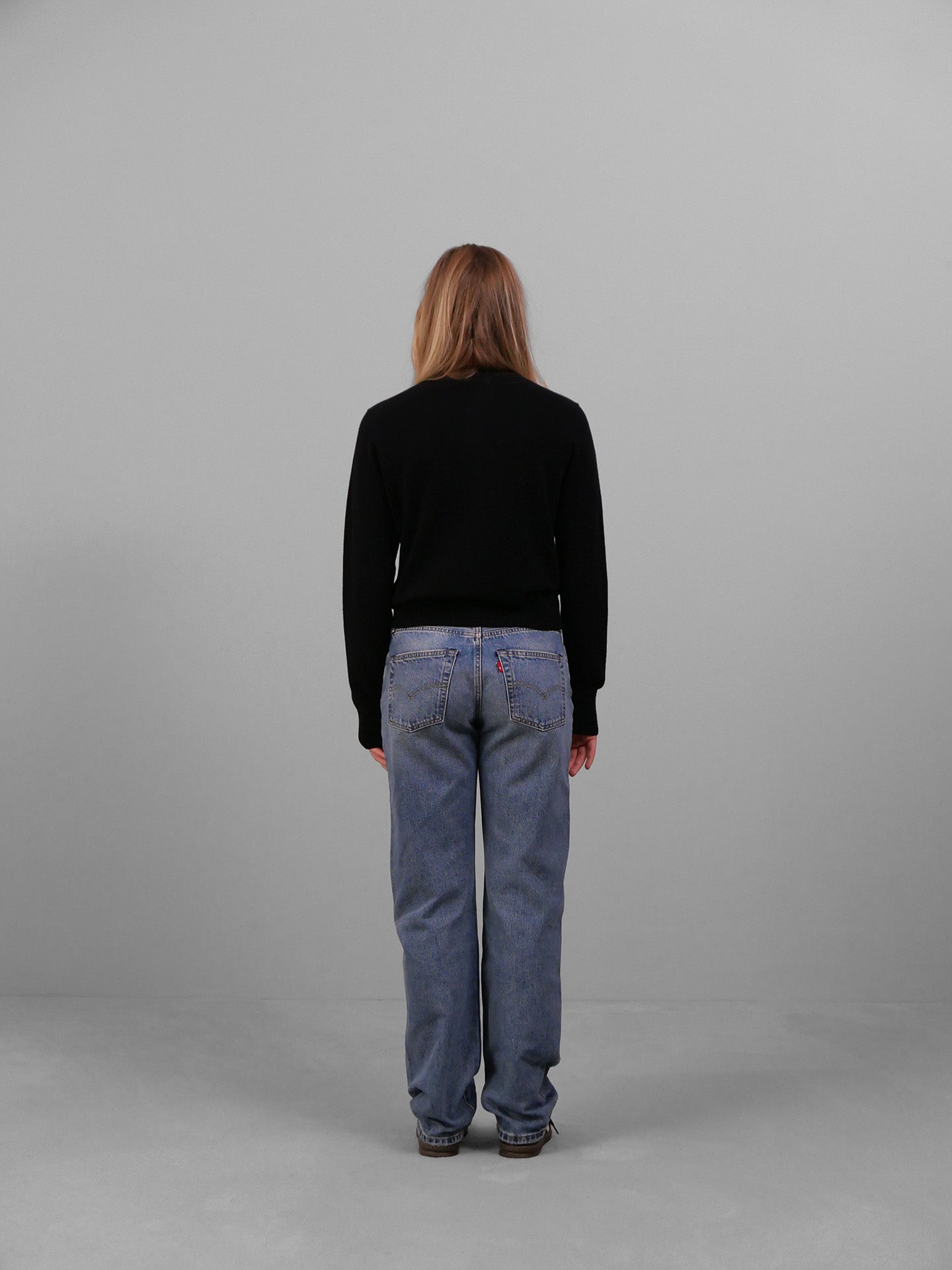 Cardigan Yak Wool - Black