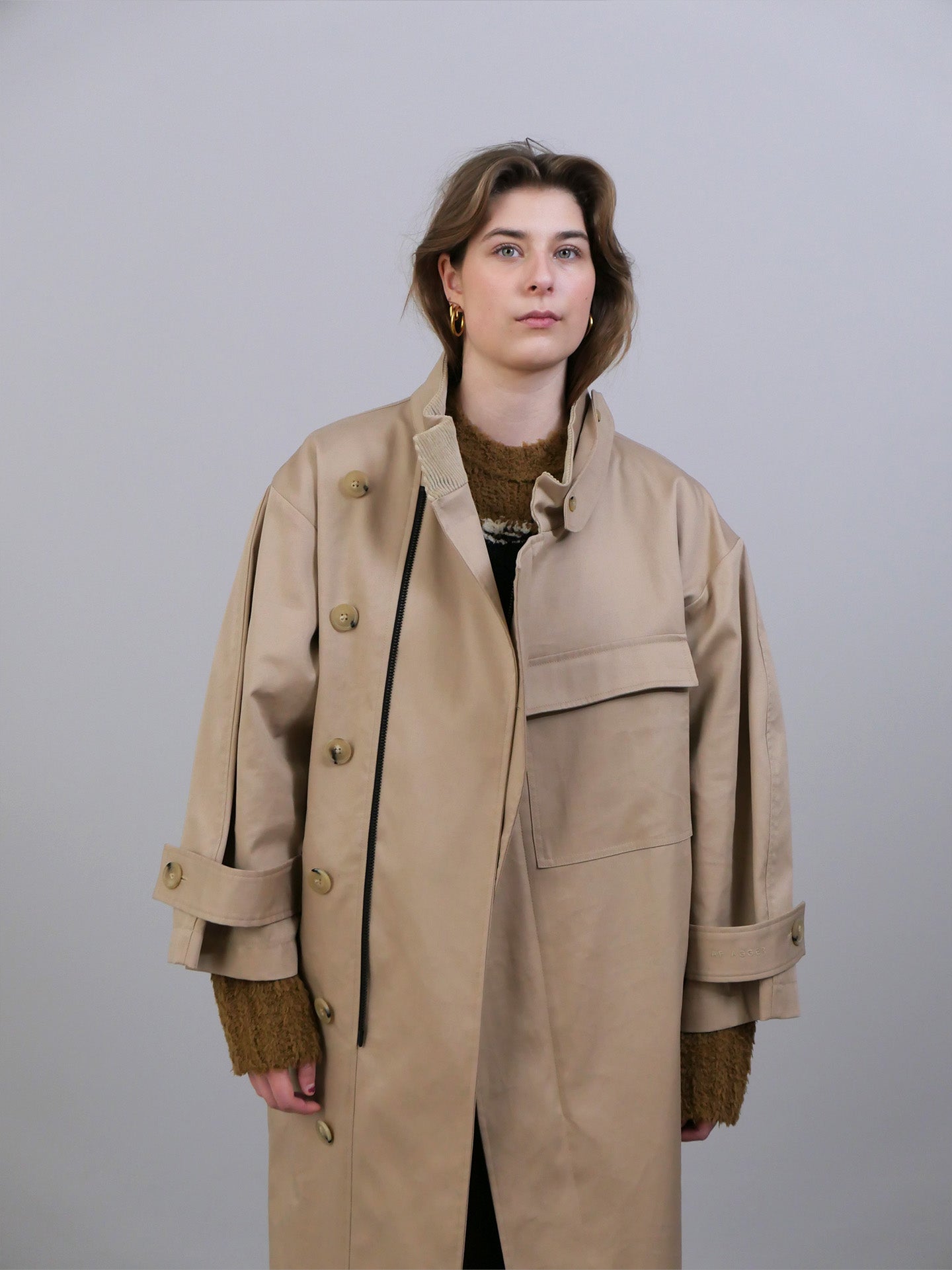 Water Resistant Coat - Beige