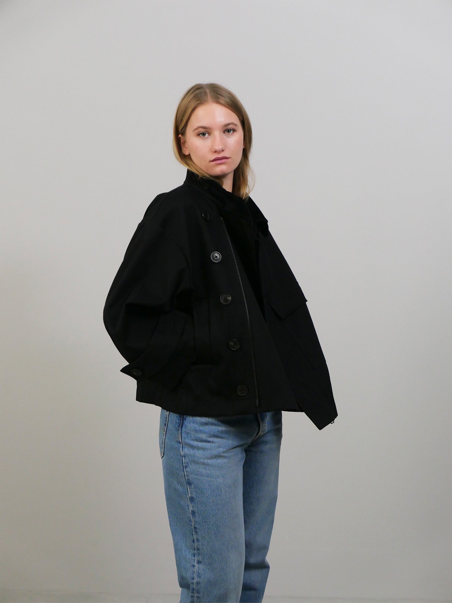 Water Resistant Jacket - Black