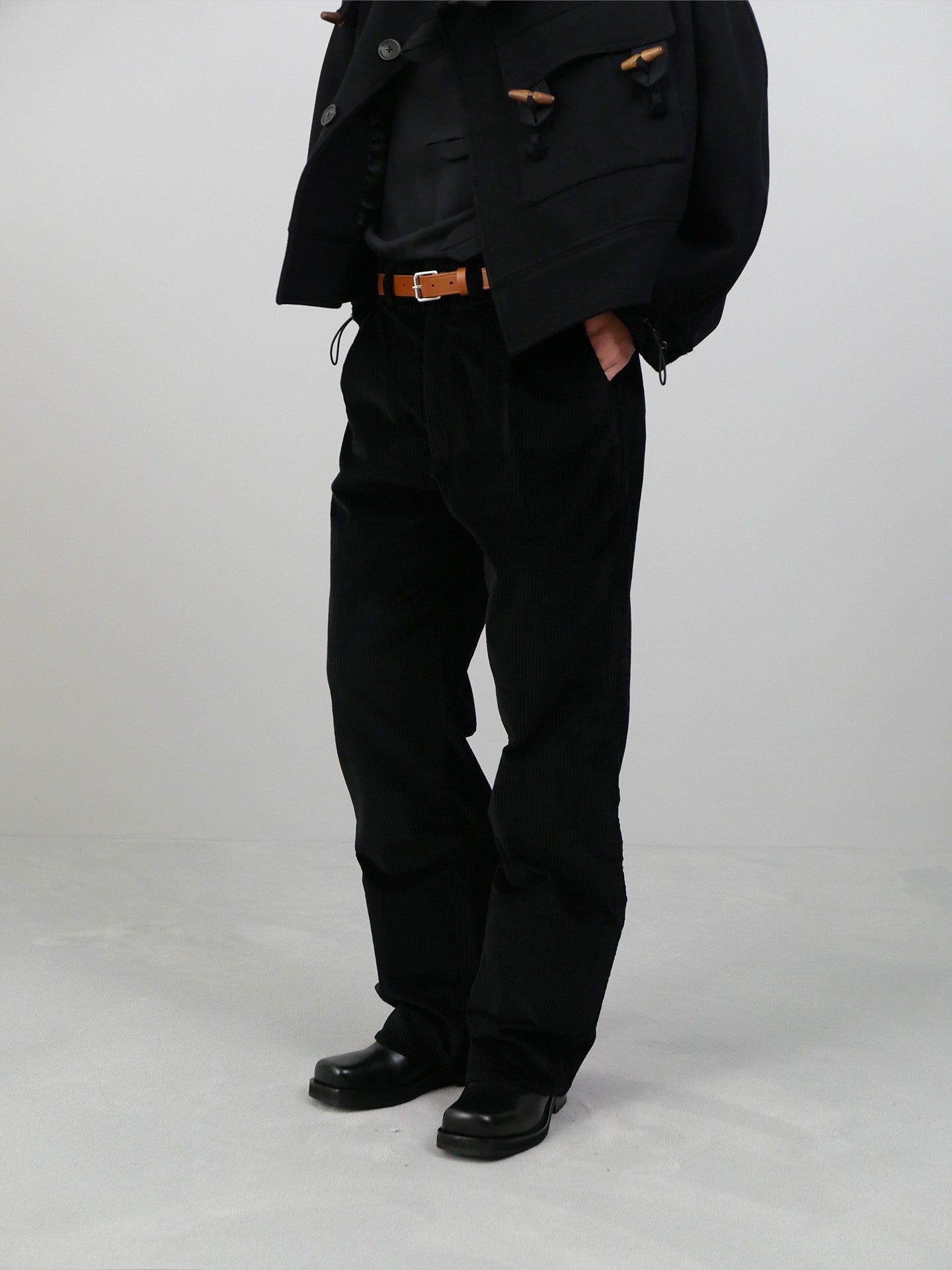 Box Trousers - Black