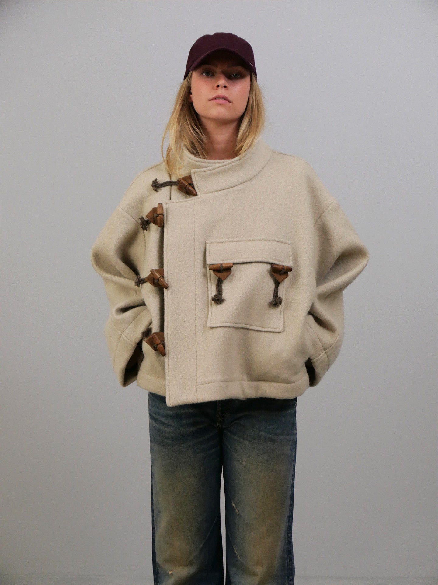 Klippan Boild Wool Jacket - Nature