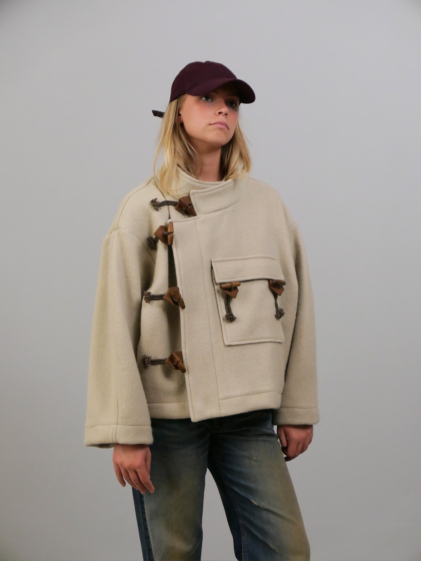 Klippan Boild Wool Jacket - Nature