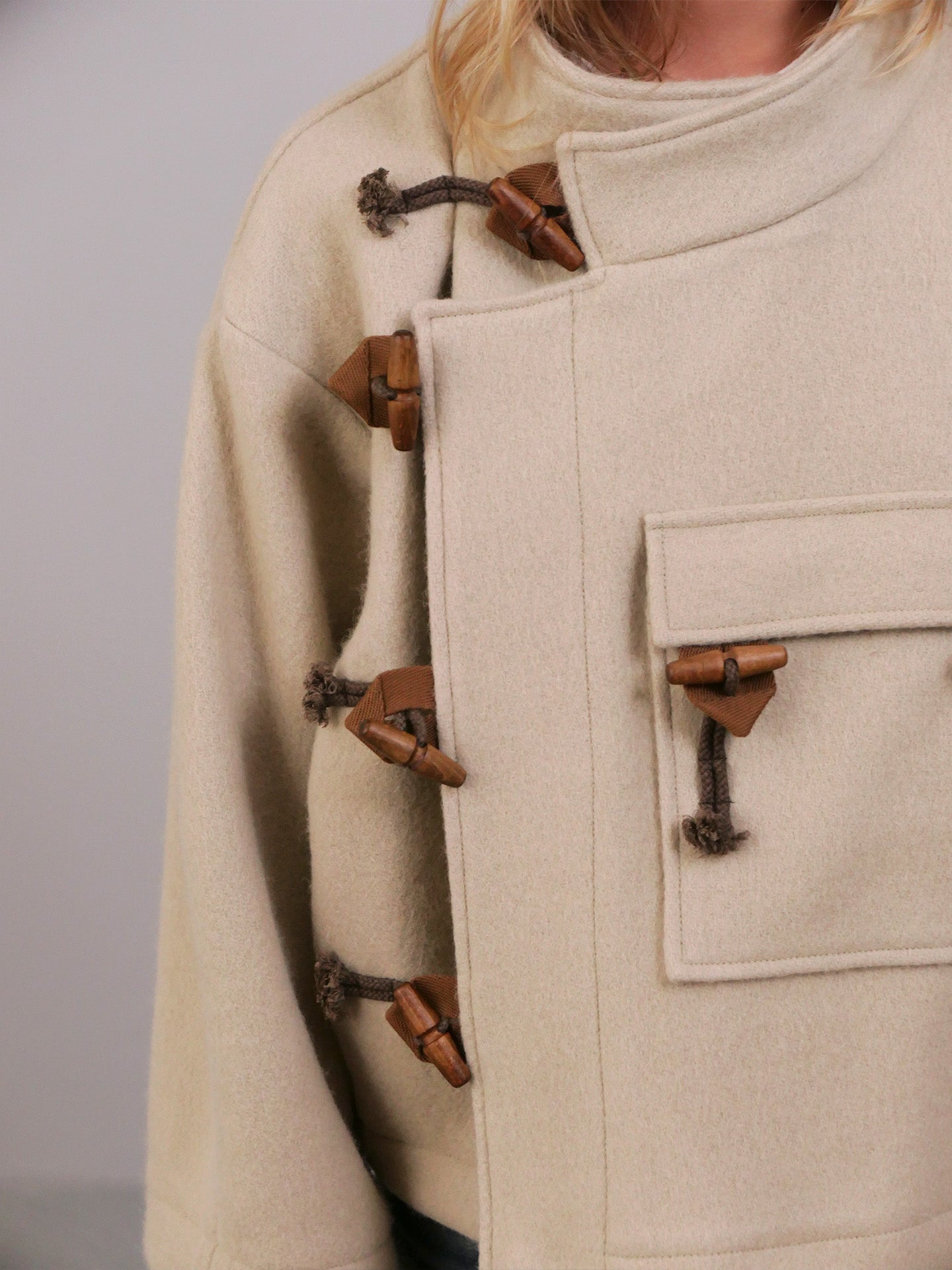 Klippan Boild Wool Jacket - Nature