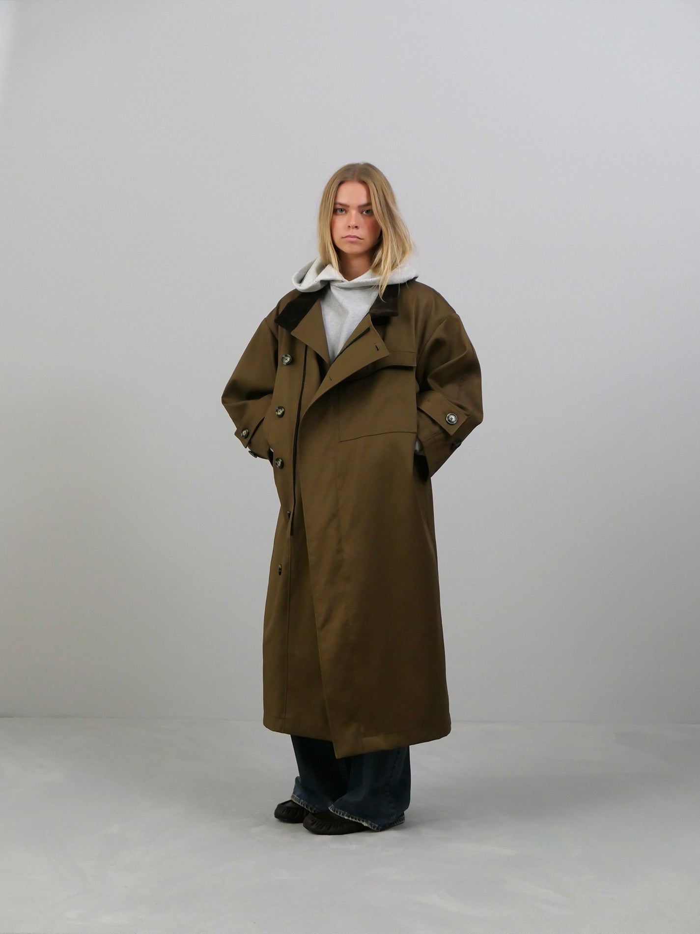 Water Resistant Coat - Loden