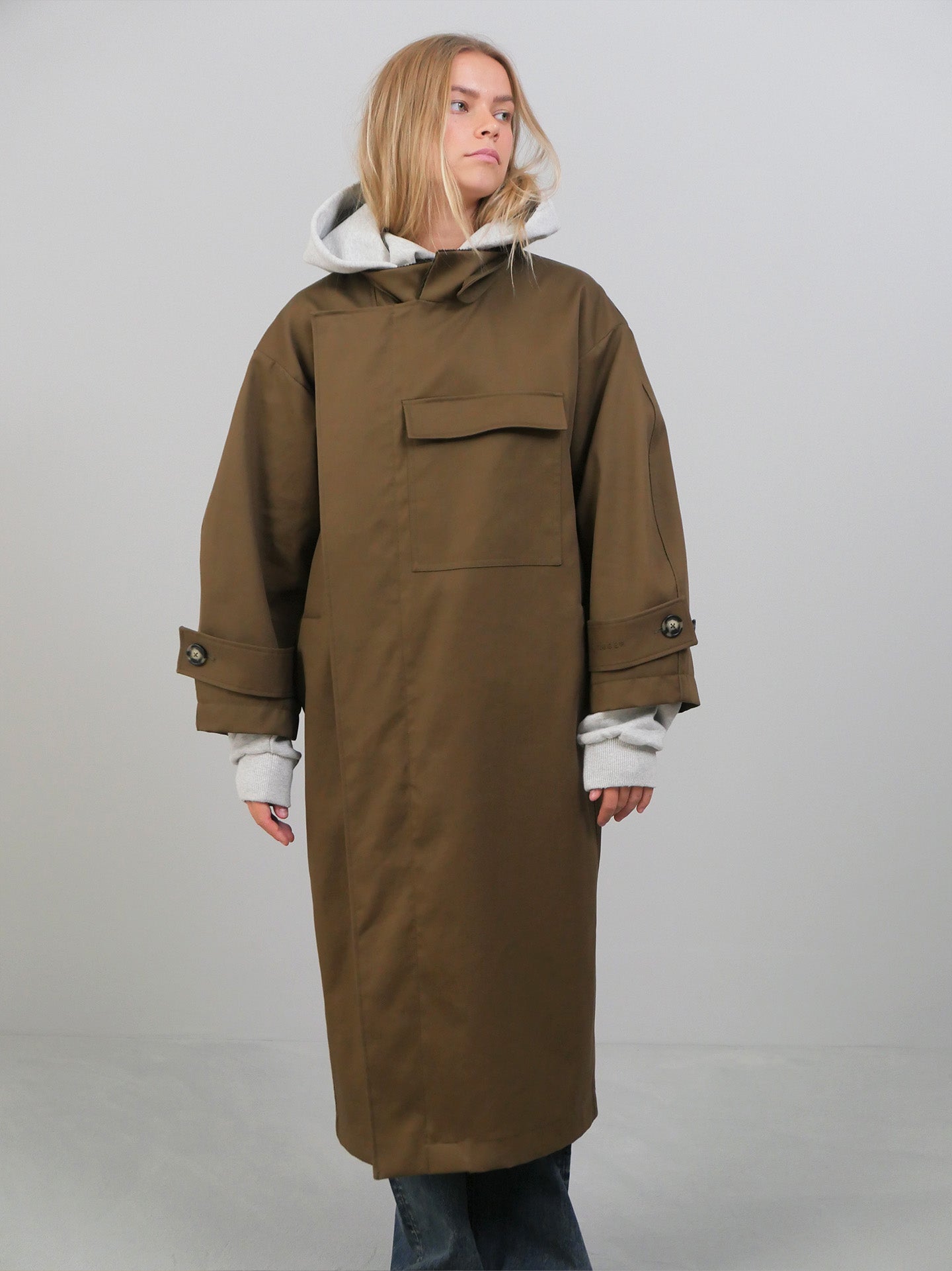 Water Resistant Coat - Loden