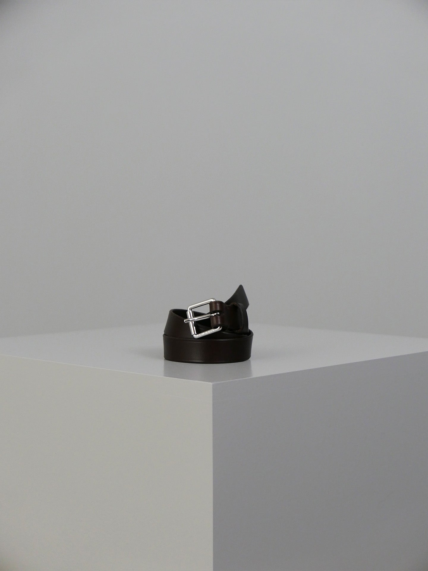 Narrow Belt - Dark Brown