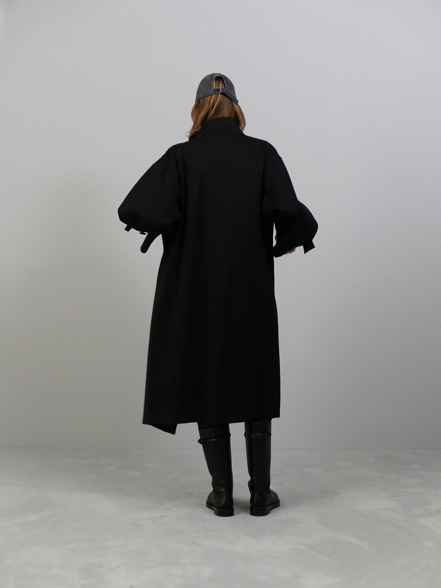 Water Resistant Coat - Black