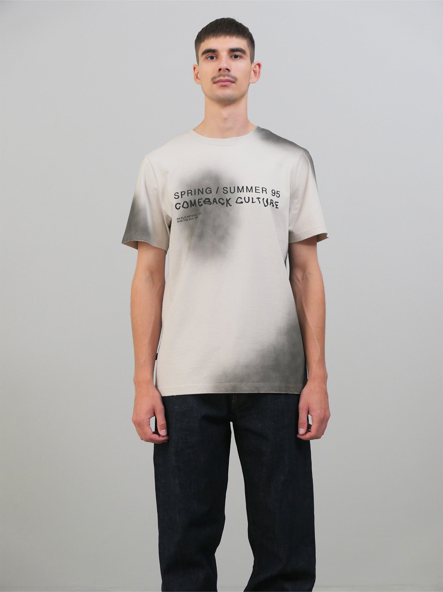 Jeron Tee - Antactica White + Spray