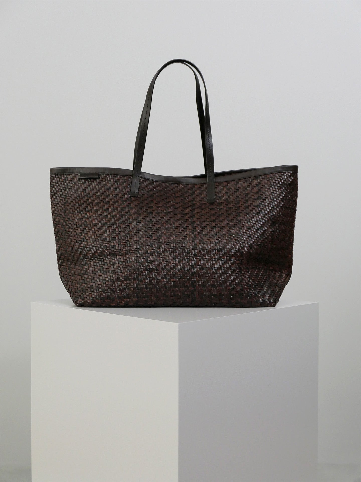 Isai Twill Shopper Bag - Umber