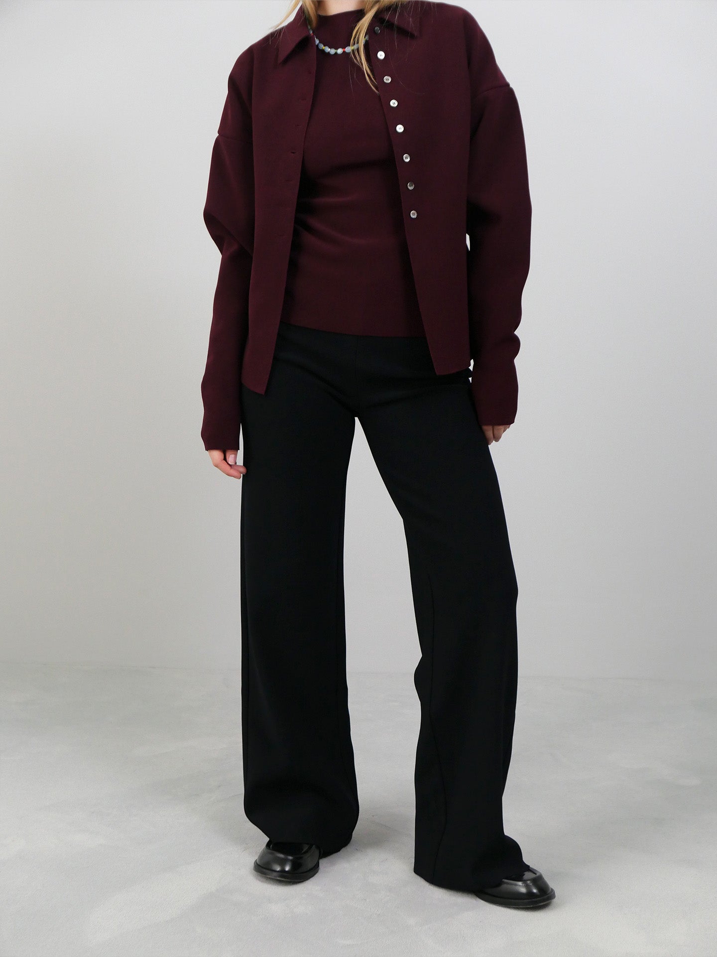 Lay2 Straight Trouser - Ink