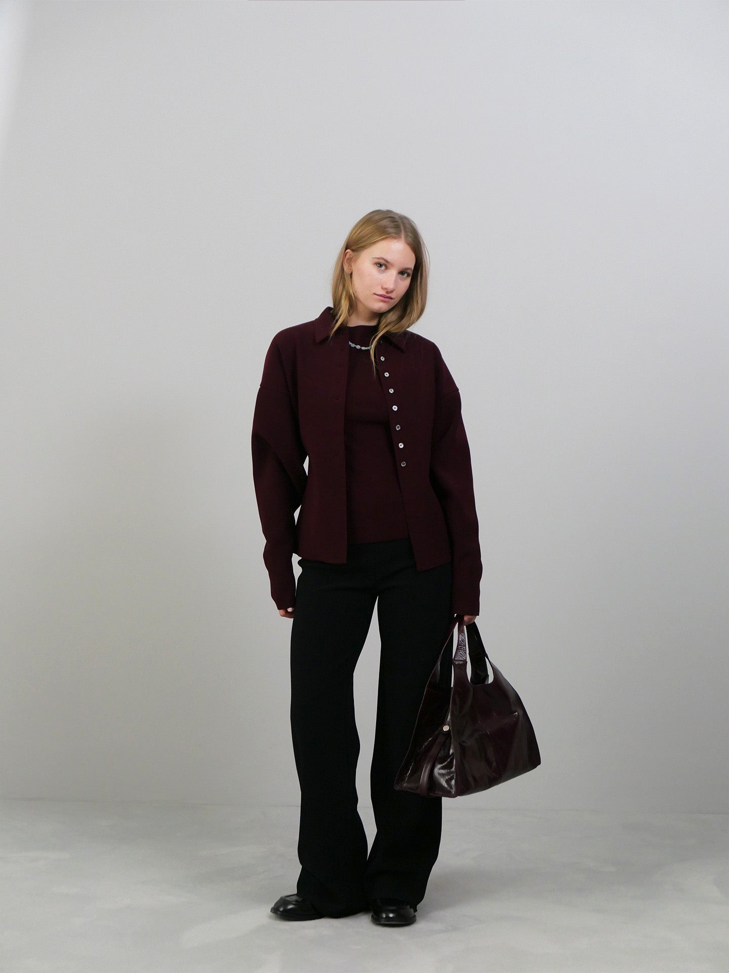 Lay2 Straight Trouser - Ink