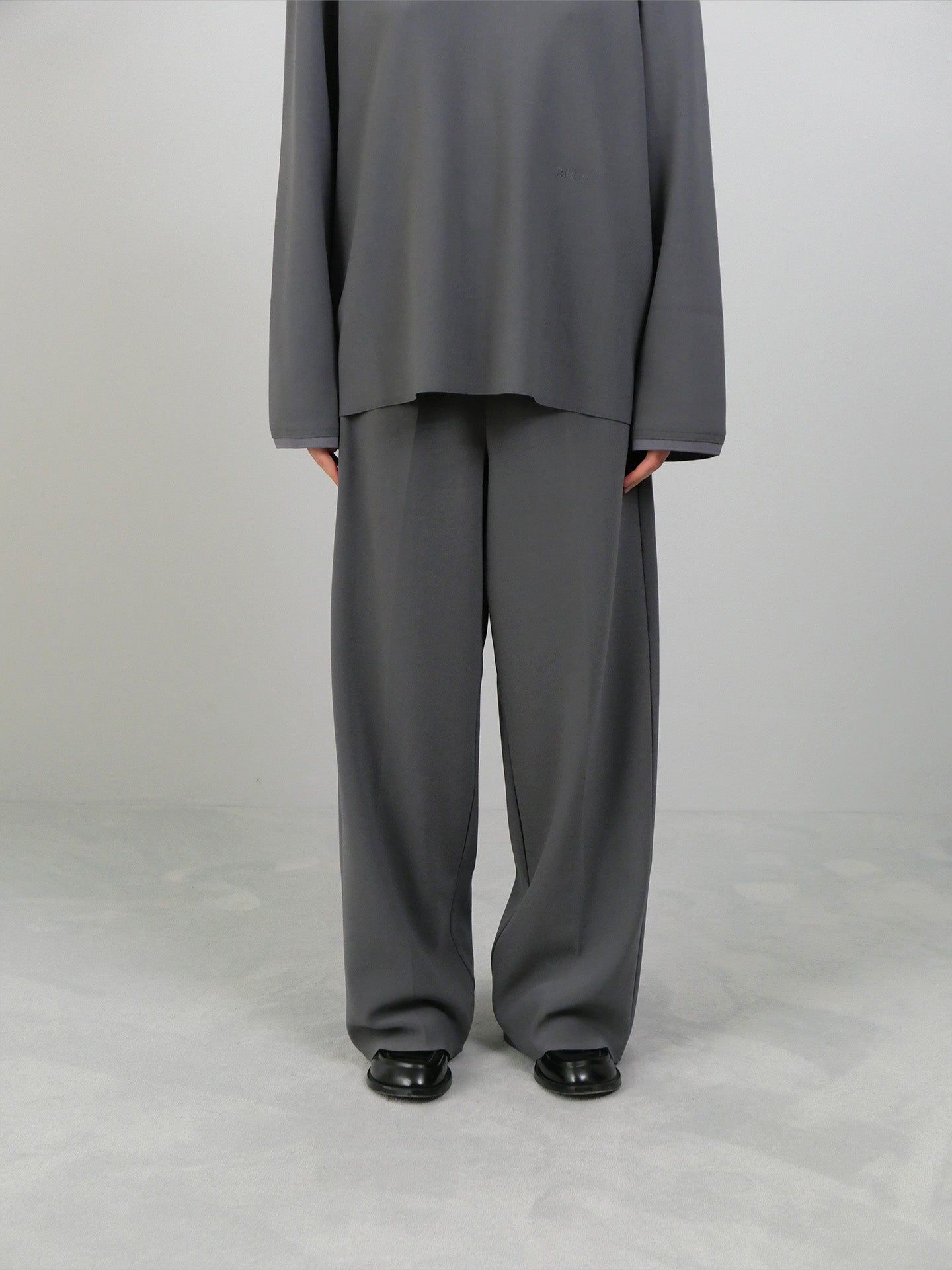 Lay2 Drawstring Trouser - Silver