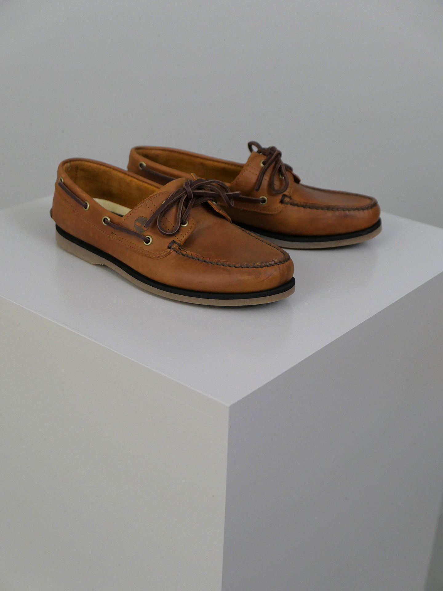 Classic Boat Shoe - Wheat Full Grain