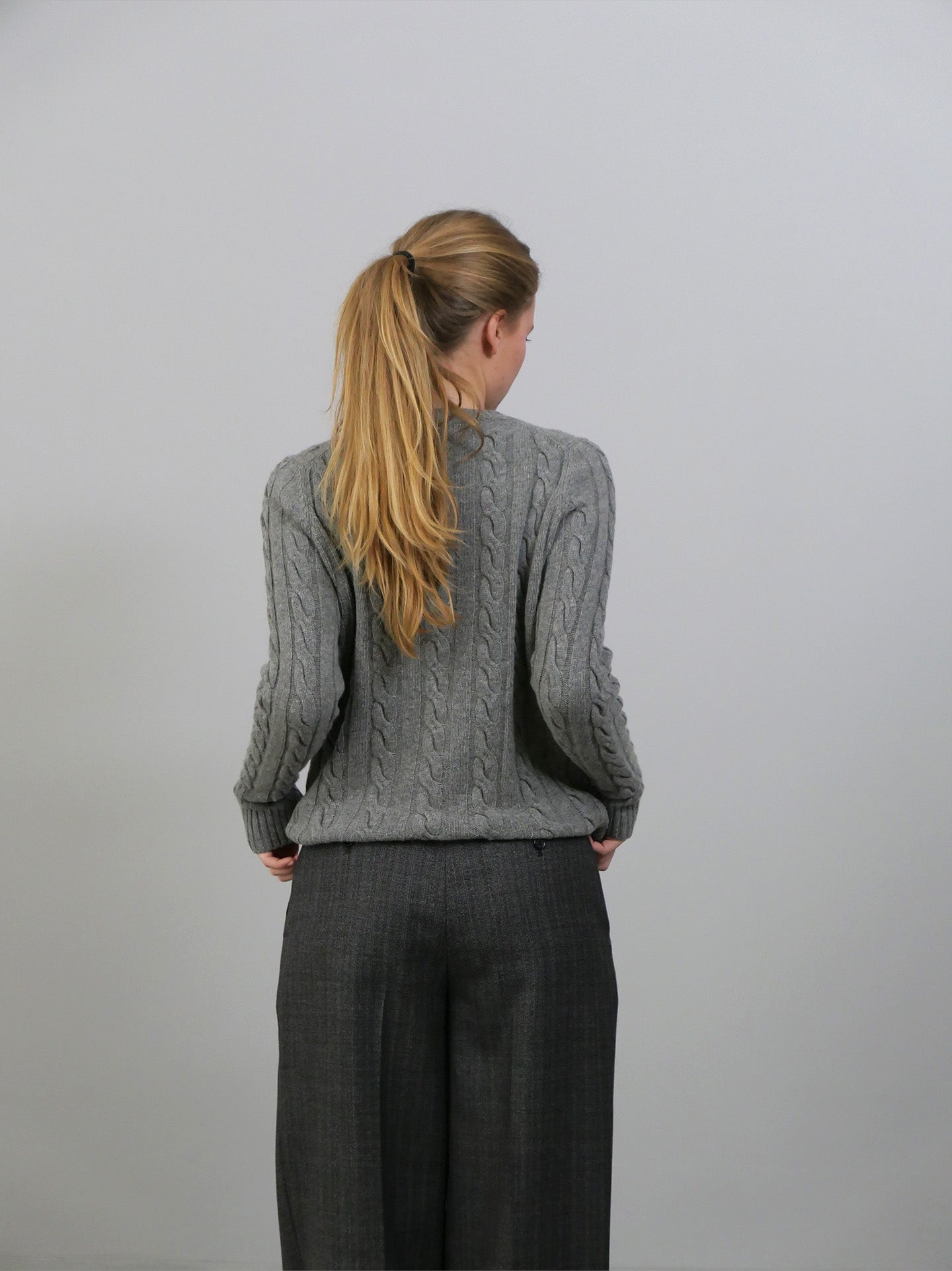 Braid Jumper - Grey