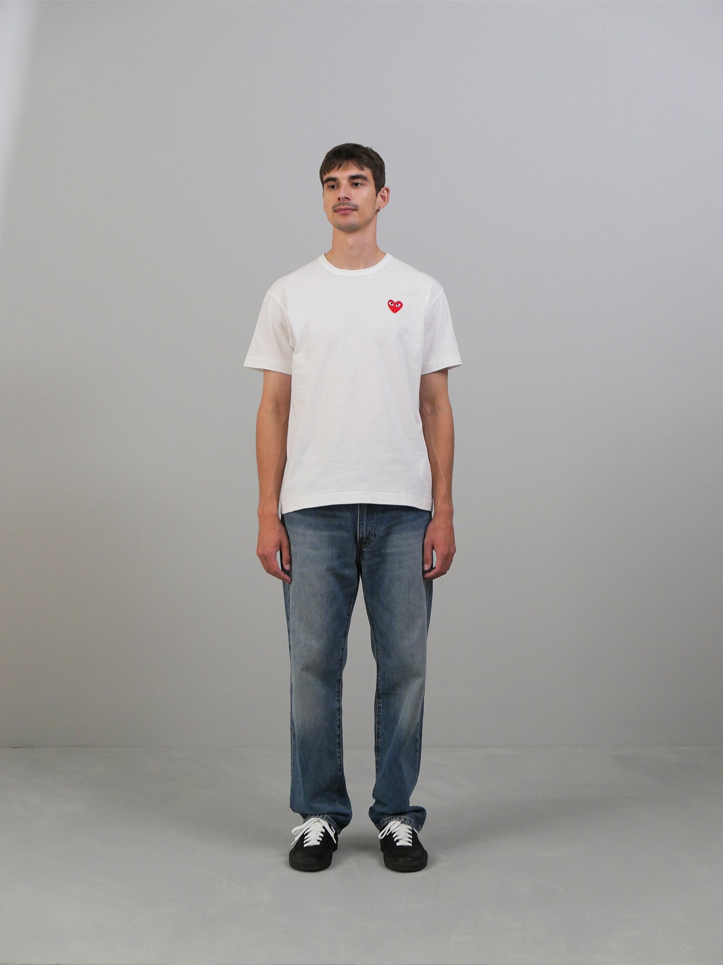 Red Heart T-Shirt - White